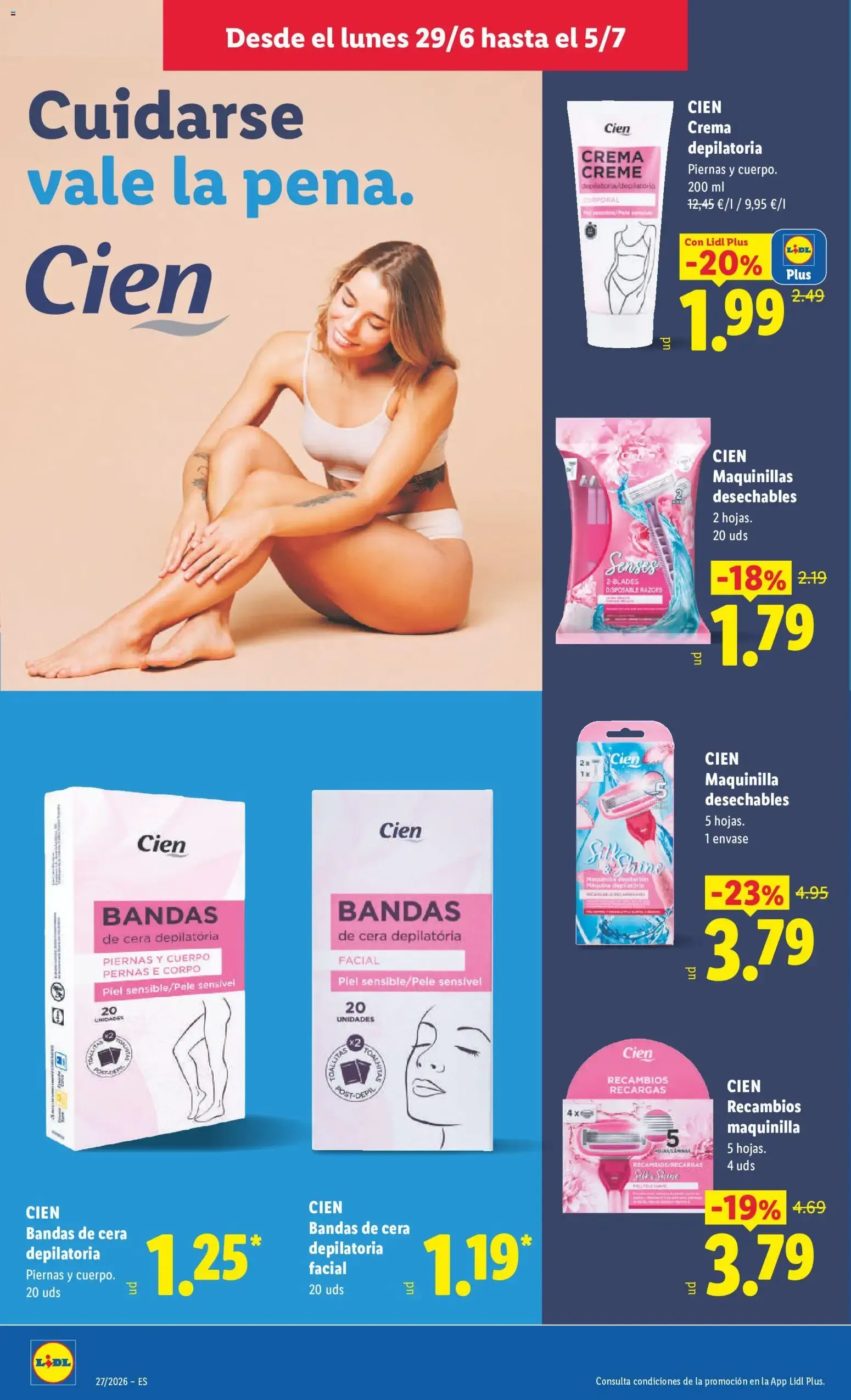 Catálogo de Con Lidl Plus acumula puntos y llévate premios extra 1 de julio al 5 de julio 2026 - Página 28