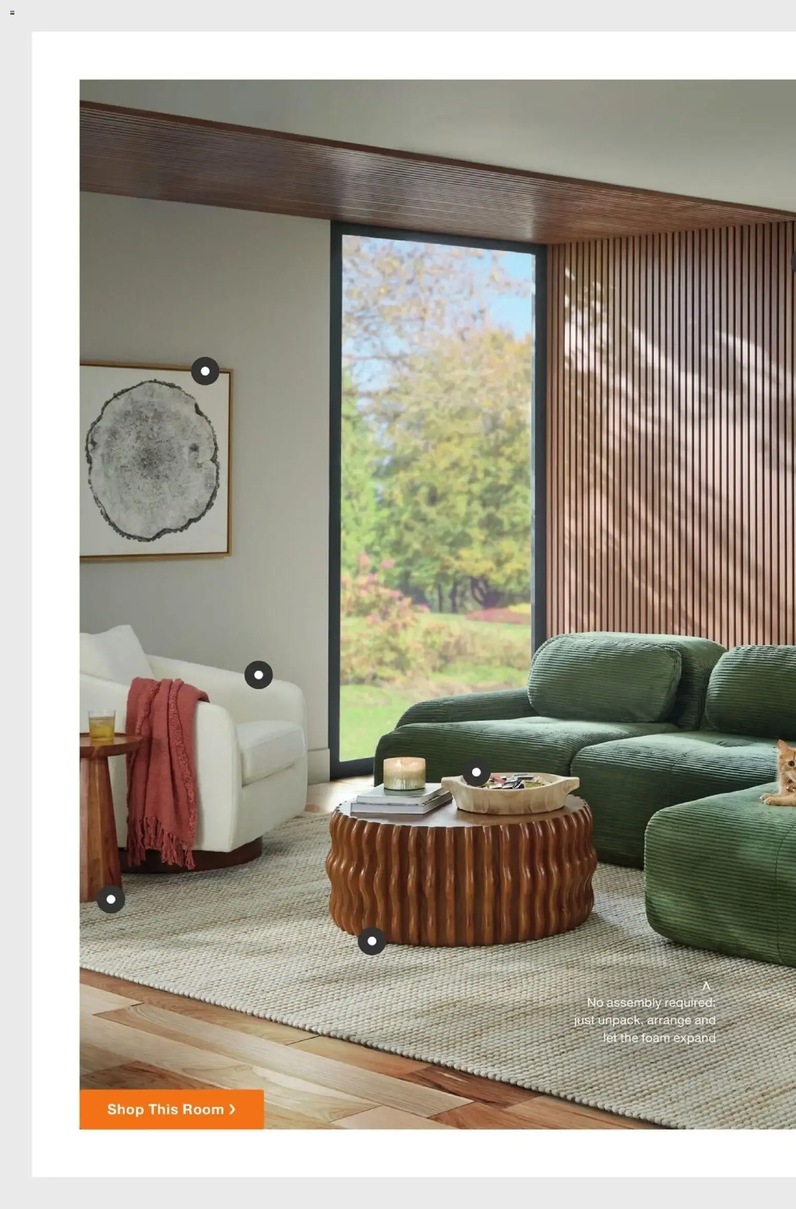 Weekly ad Home Depot - Curated & Comfortable - Hasta 30% de descuento en muebles y decoración from September 8 to October 25 2026 - Page 2