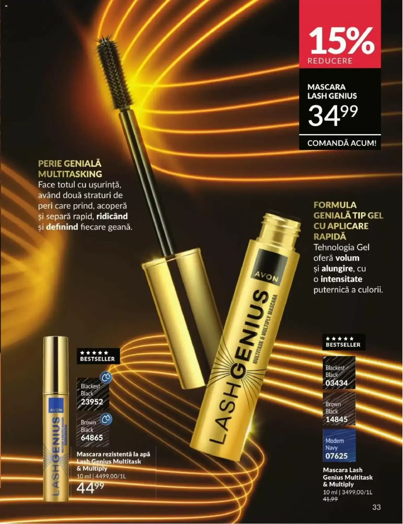 Catalog Avon | Campania 08/2026: Ruj Velvety Mousse de la 1 august până la 31 august 2026 - Revista Pagina 33