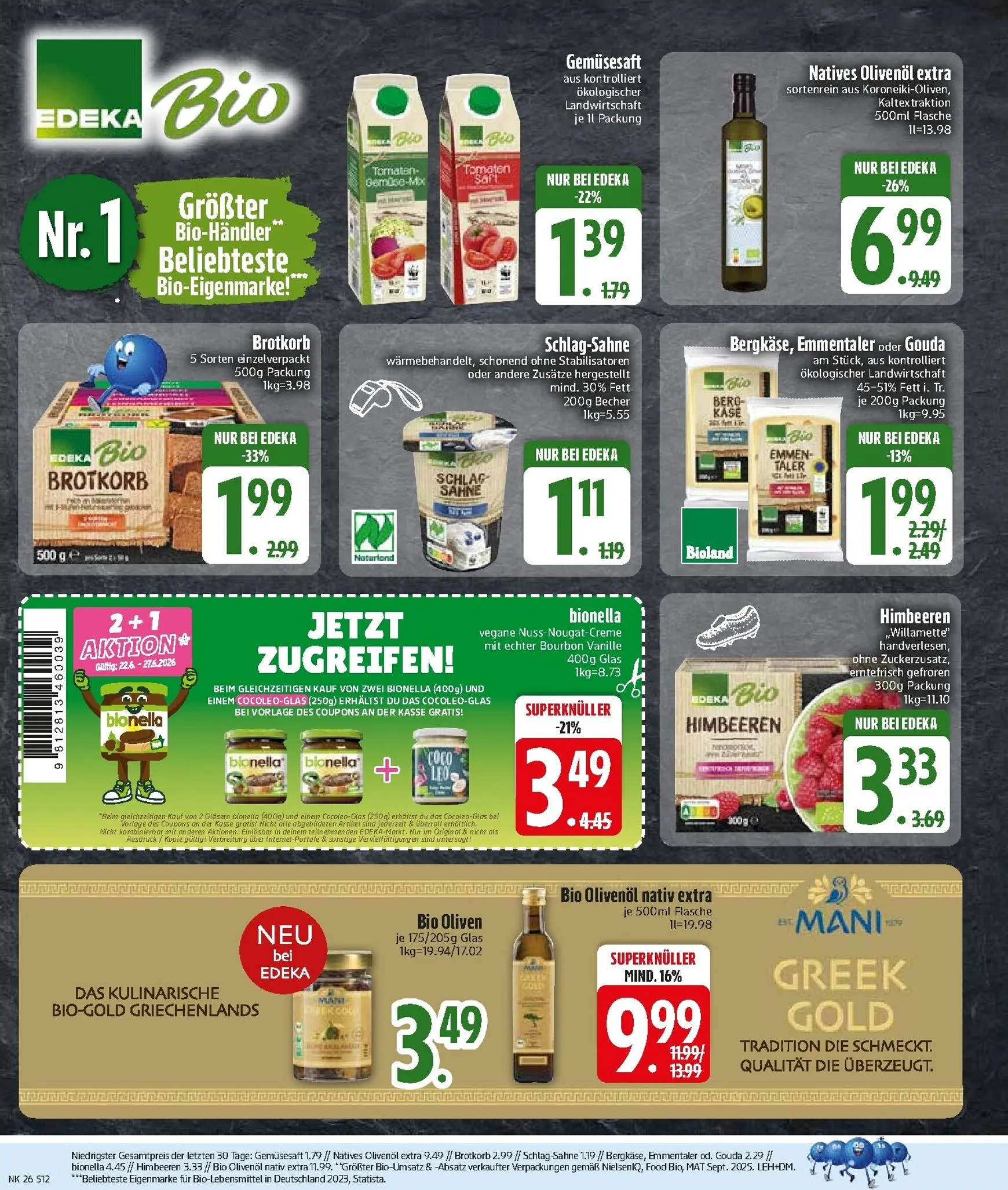 Edeka Prospekt – von Montag 22.06.2026 bis Samstag 27.06.2026 von 22. Juni bis 27. Juni 2026 - Prospekt seite 16