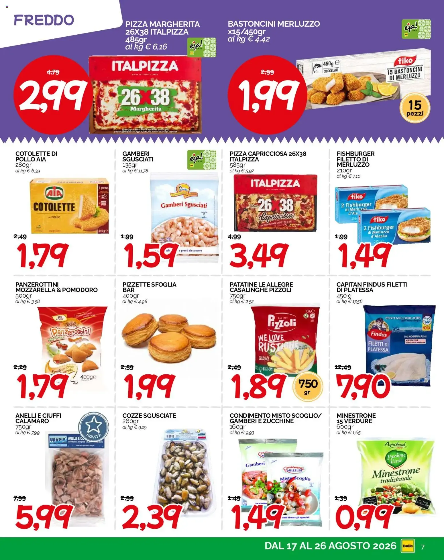 HarDis volantino dal 17/08/2026 - online Offerte da 17 agosto a 26 agosto di 2026 - Pagina del volantino 7