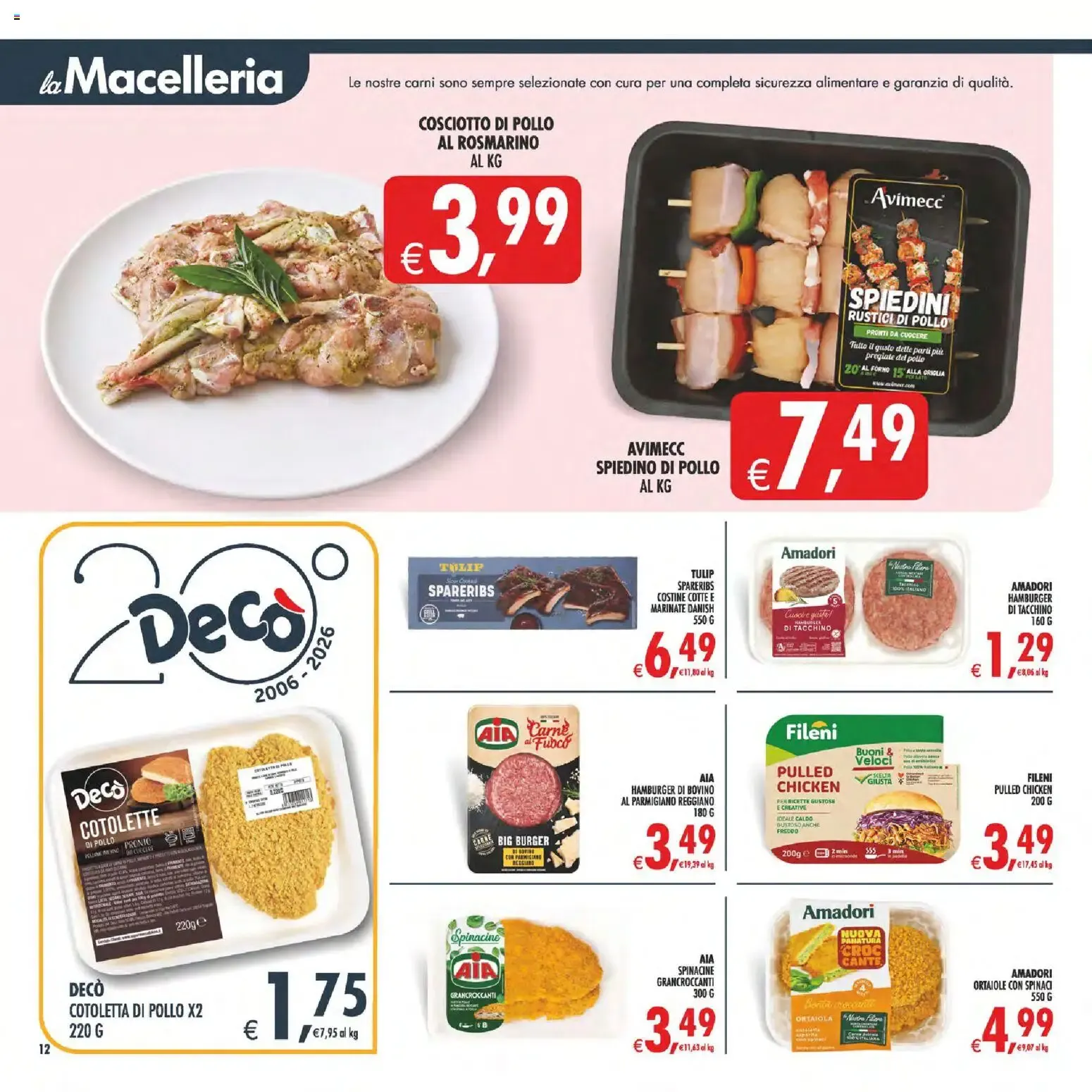 Nuovo Decò volantino Maxistore, Supermercati Lipari dal 11/08/2026 > offerte anteprima 🛍️ da 11 agosto a 20 agosto di 2026 - Pagina del volantino 12