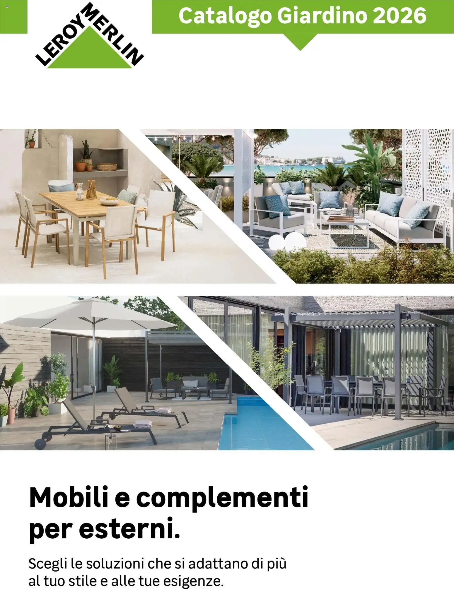 Catalogo Giardino 2026 - Mobili e complementi per esterni