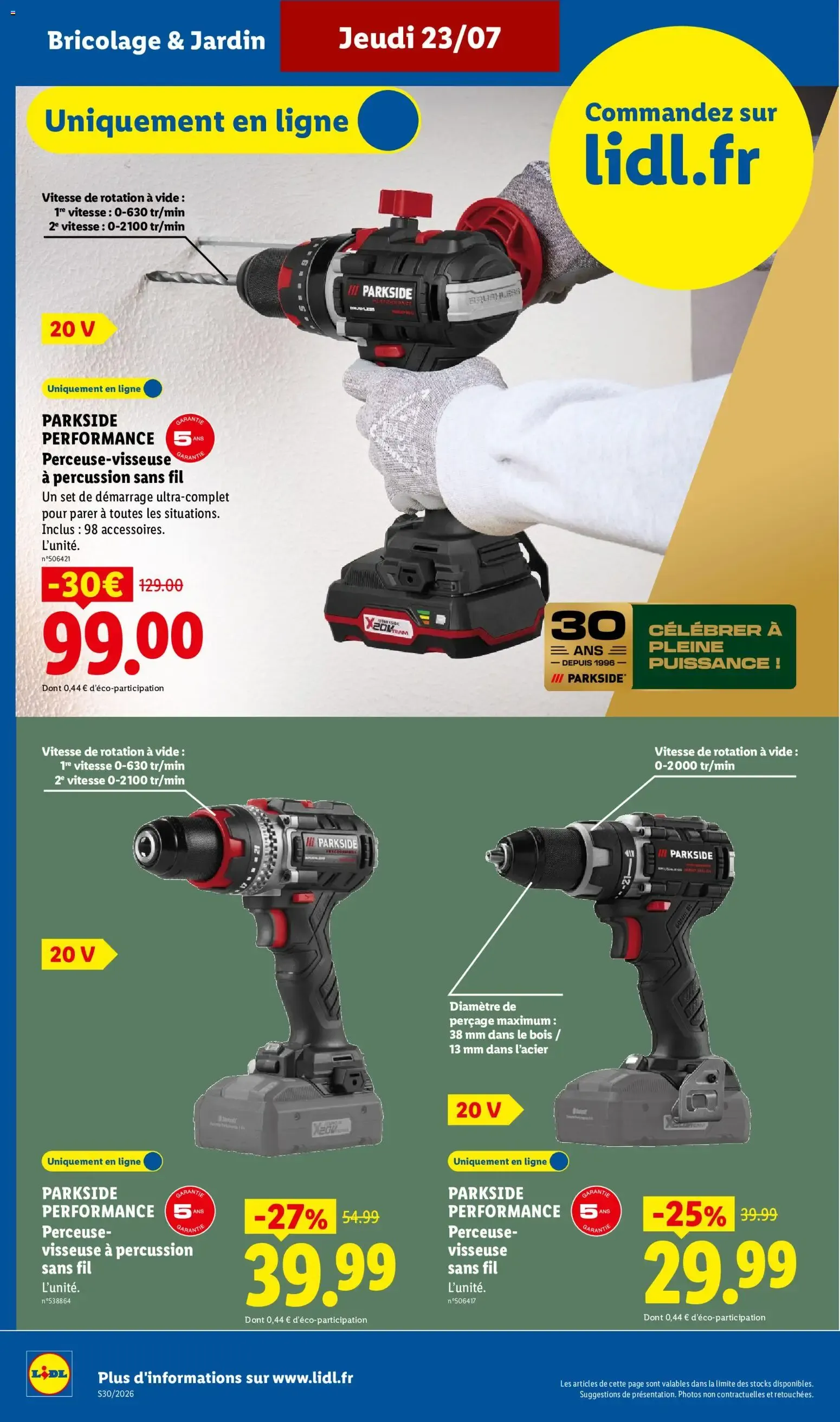 Catalogue LIDL du 20/07/2026 | Promo prospectus en ligne du 20 juillet au 23 juillet 2026 - Catalogue page 8
