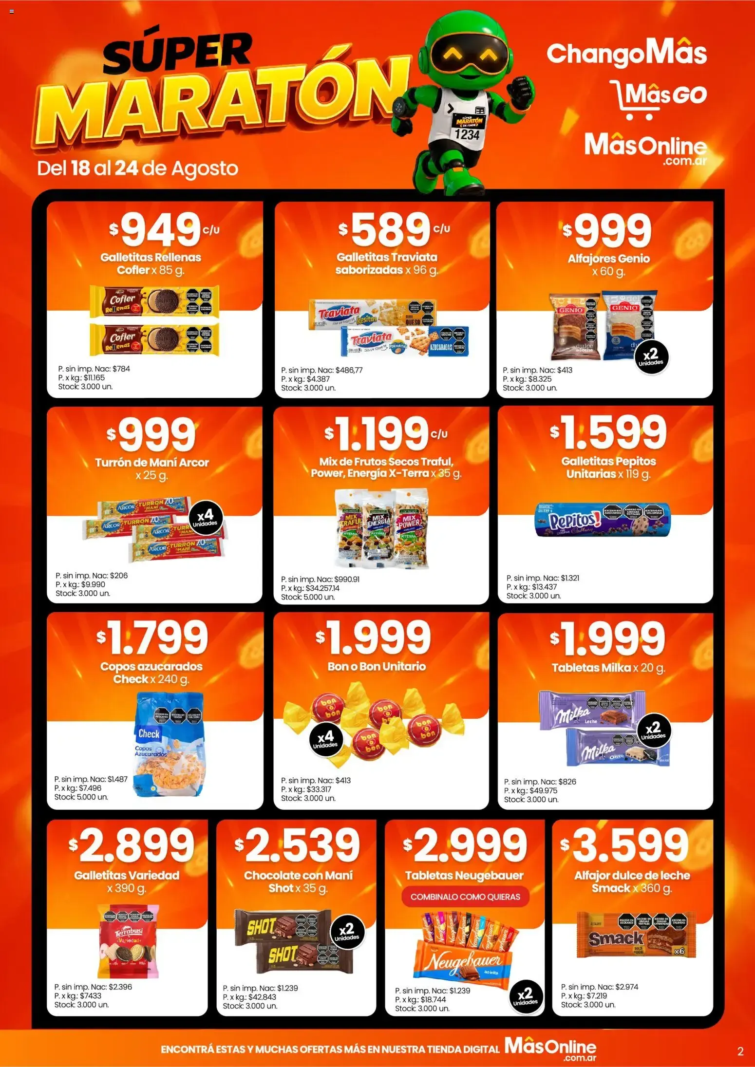 Ofertas de ChangoMás SÚPER MARATÓN 18 de agosto al 24 de agosto 2026 - Página 2 del catálogo