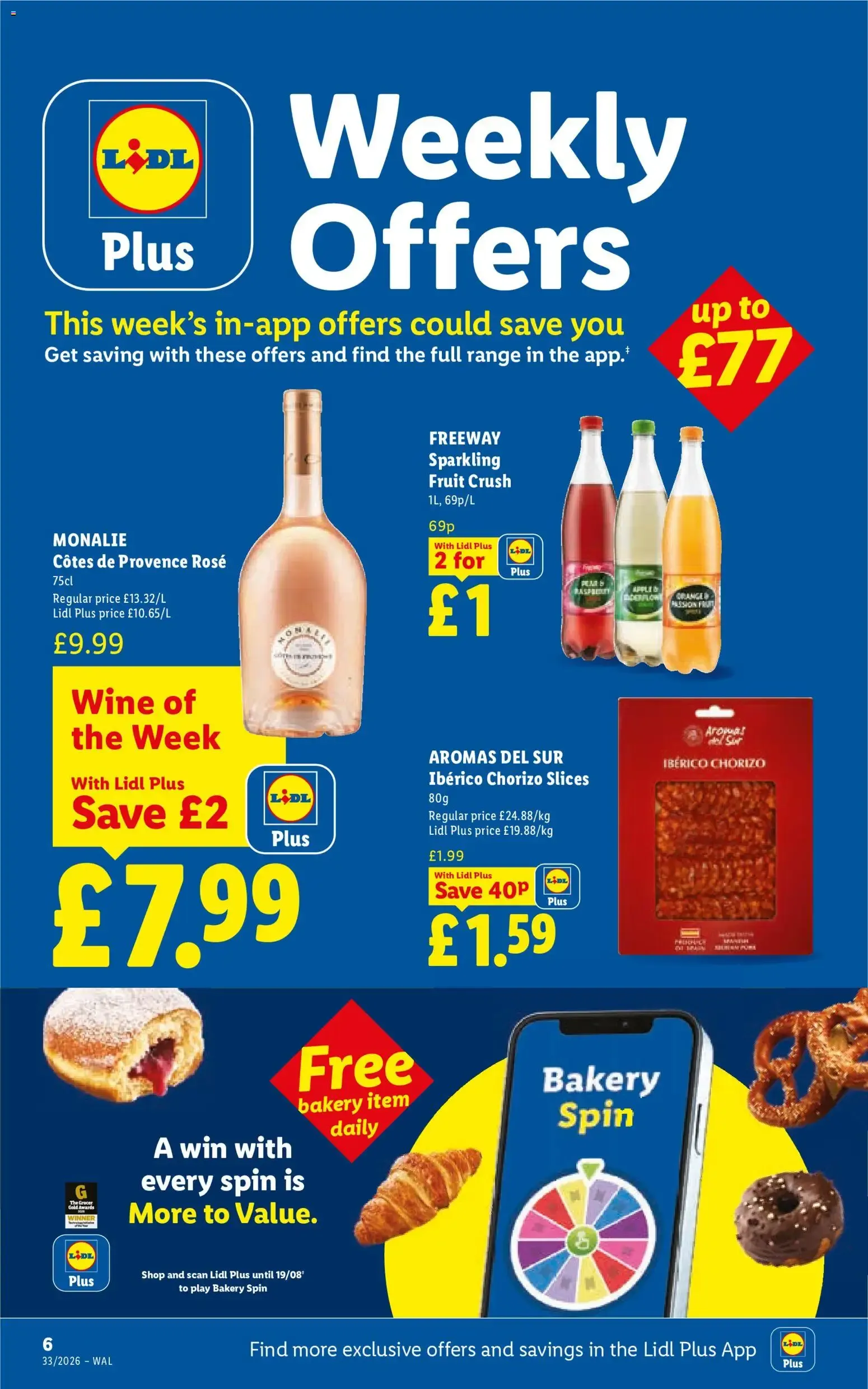 Weekly offers Lidl Wales (13/08/2026 - 19/08/2026) - Offers Online from 13 August to 19 August 2026 - Catalogue Page 6
