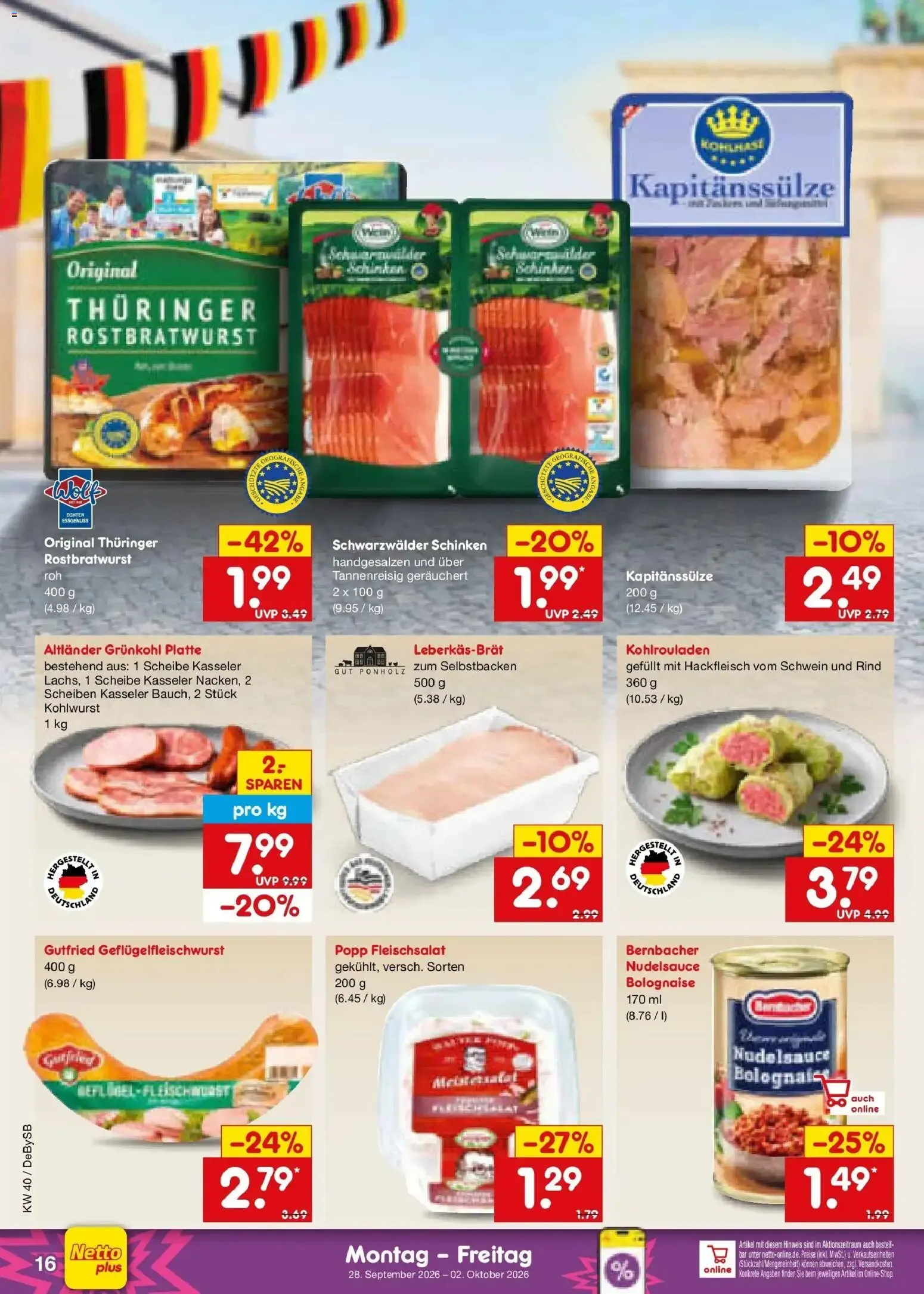 Netto Marken-Discount Prospekt (ab 28.09.2026) » Angebote von 28. September bis 2. Oktober 2026 - Prospekt seite 21