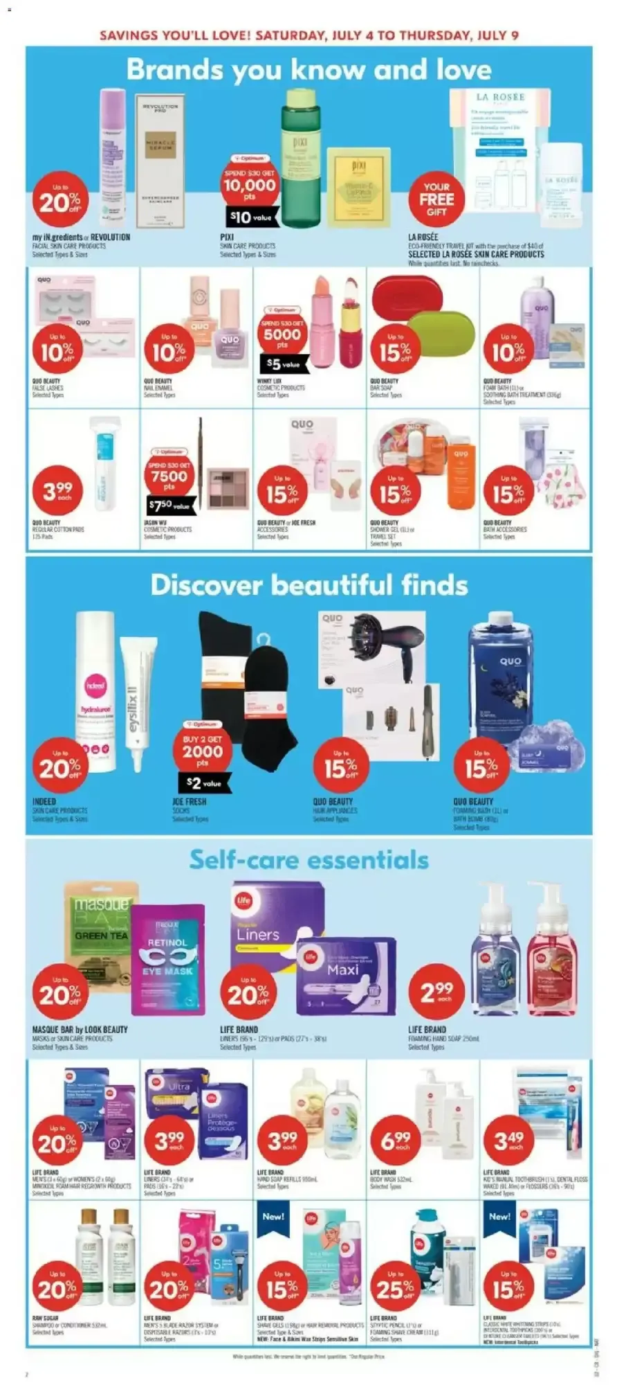 Shoppers Drug Mart flyer week 27 from July 4 to July 9 2026 - flyer page 11