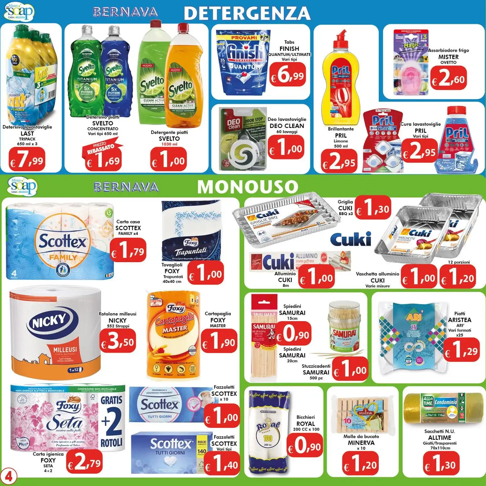 Bernava volantino dal 24/07/2026 - online Offerte da 24 luglio a 13 agosto di 2026 - Pagina del volantino 4