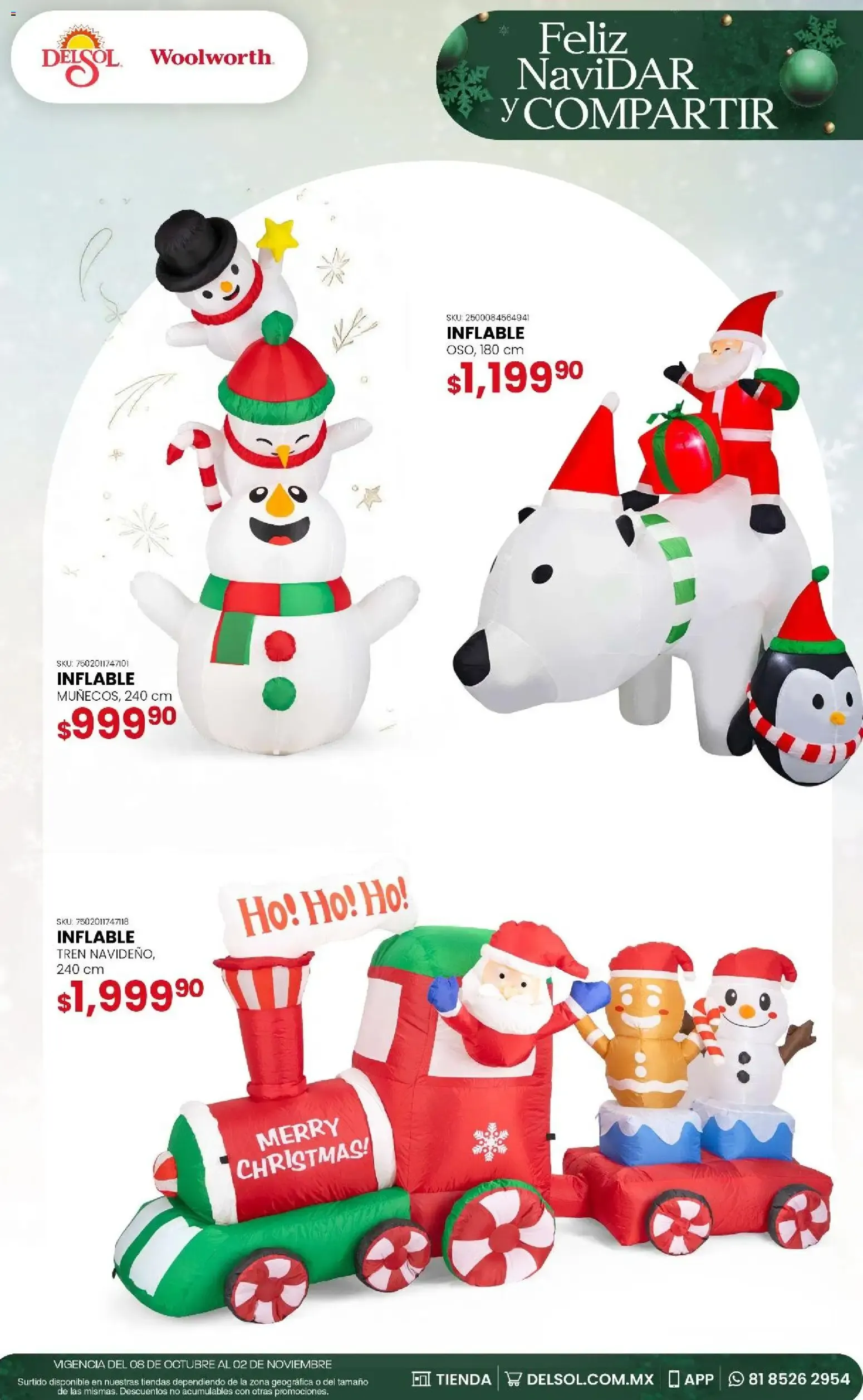 Catálogo de Del Sol y Woolworth - Feliz NaviDar y Compartir (08/10/2026 - 02/11/2026) - catálogo en línea 8 de octubre al 2 de noviembre 2026 - Pagina 4