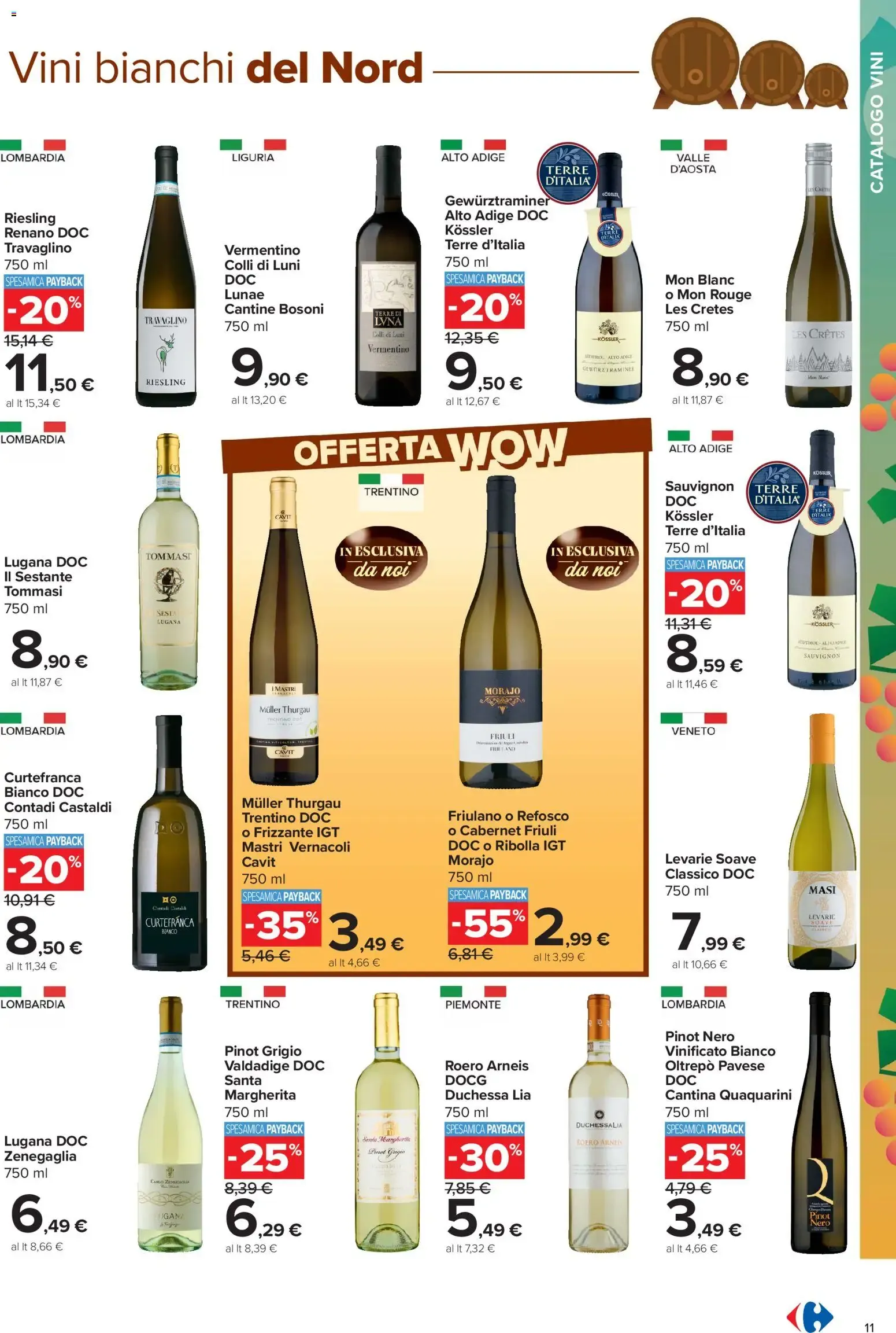 Nuovo Carrefour volantino Iper Vini dal 05/10/2026 > offerte anteprima 🛍️ da 5 ottobre a 8 novembre di 2026 - Pagina del volantino 11