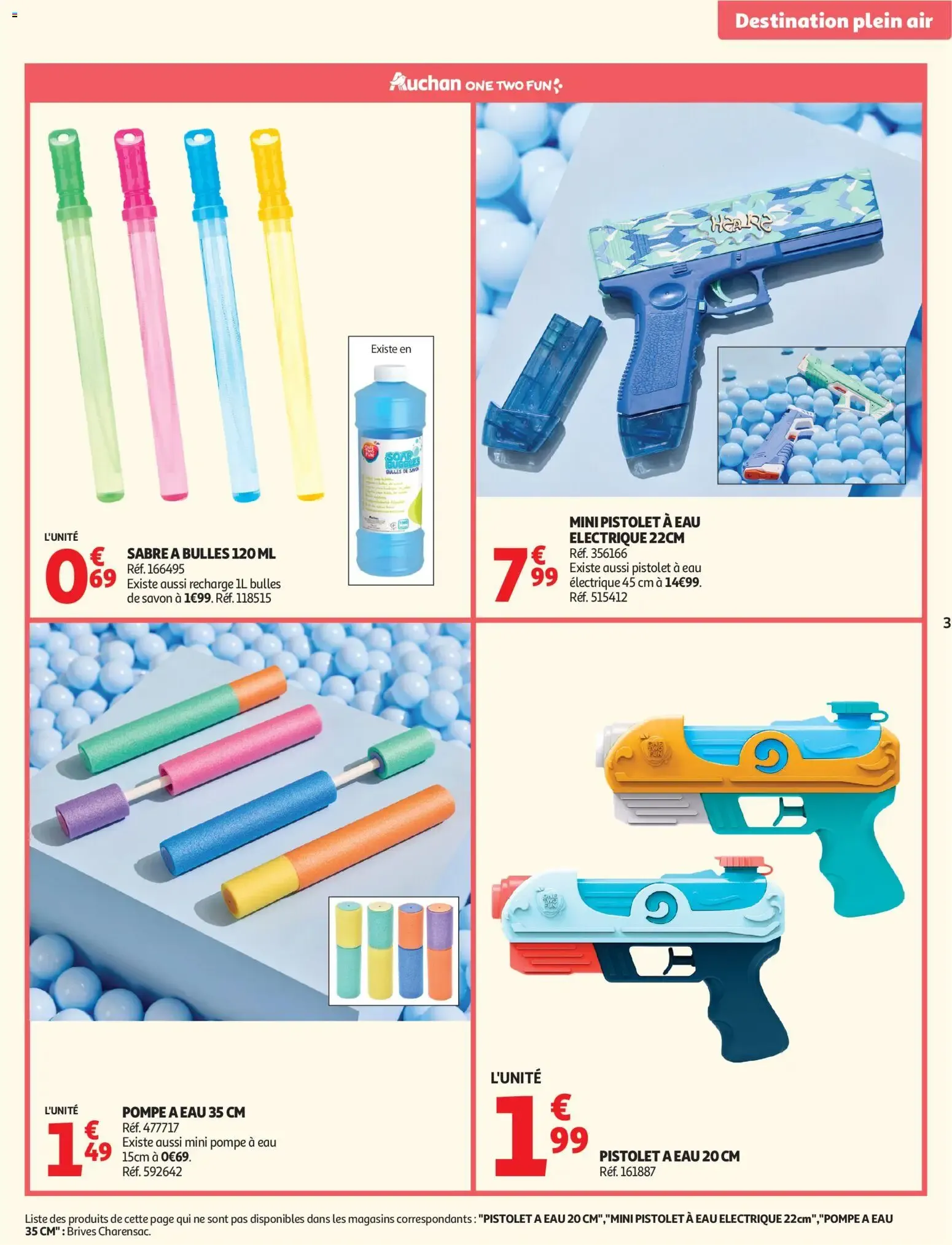 Auchan Plein air jeux de jardin à partir du 27/05/2026 - promo en ligne du 27 mai au 7 juin 2026 - Catalogue page 3