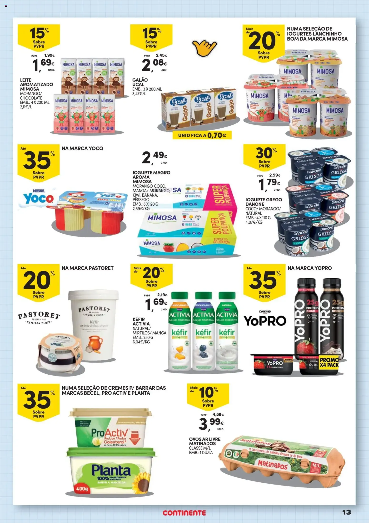 Folheto Continente - Pequeno Almoço » de 18/08/2026 - 30/08/2026 de 18 de agosto até 30 de agosto 2026 - Pagina 13