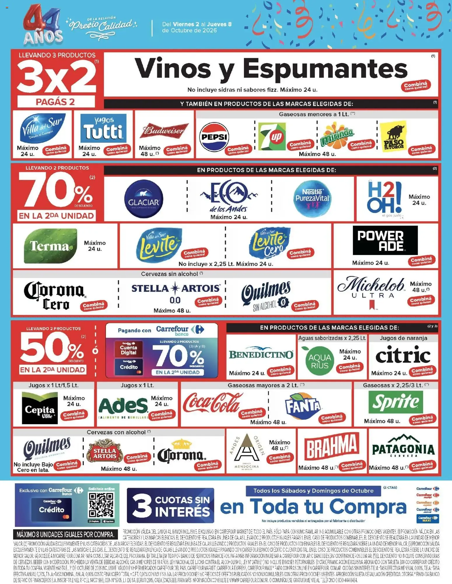 Ofertas de Carrefour Ofertas || del 02/10/2026 - 08/10/2026 || Promociones 2 de octubre al 8 de octubre 2026 - Página 56 del catálogo