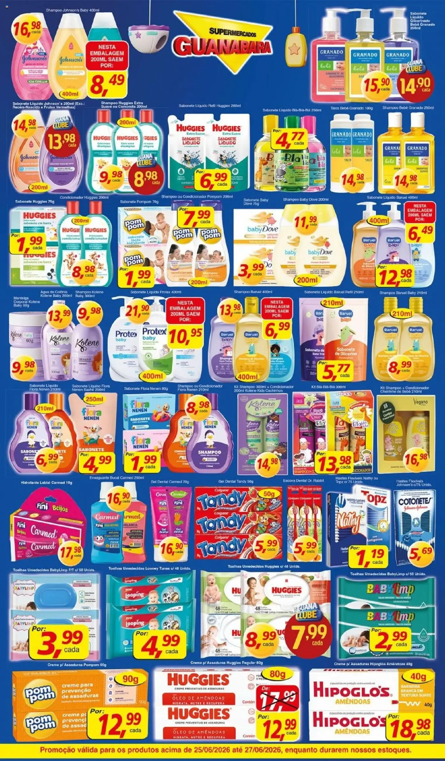 Encarte de Semana Guanababy - Supermercados Guanabara 25 de junho até 27 de junho 2026 - Pagina 4