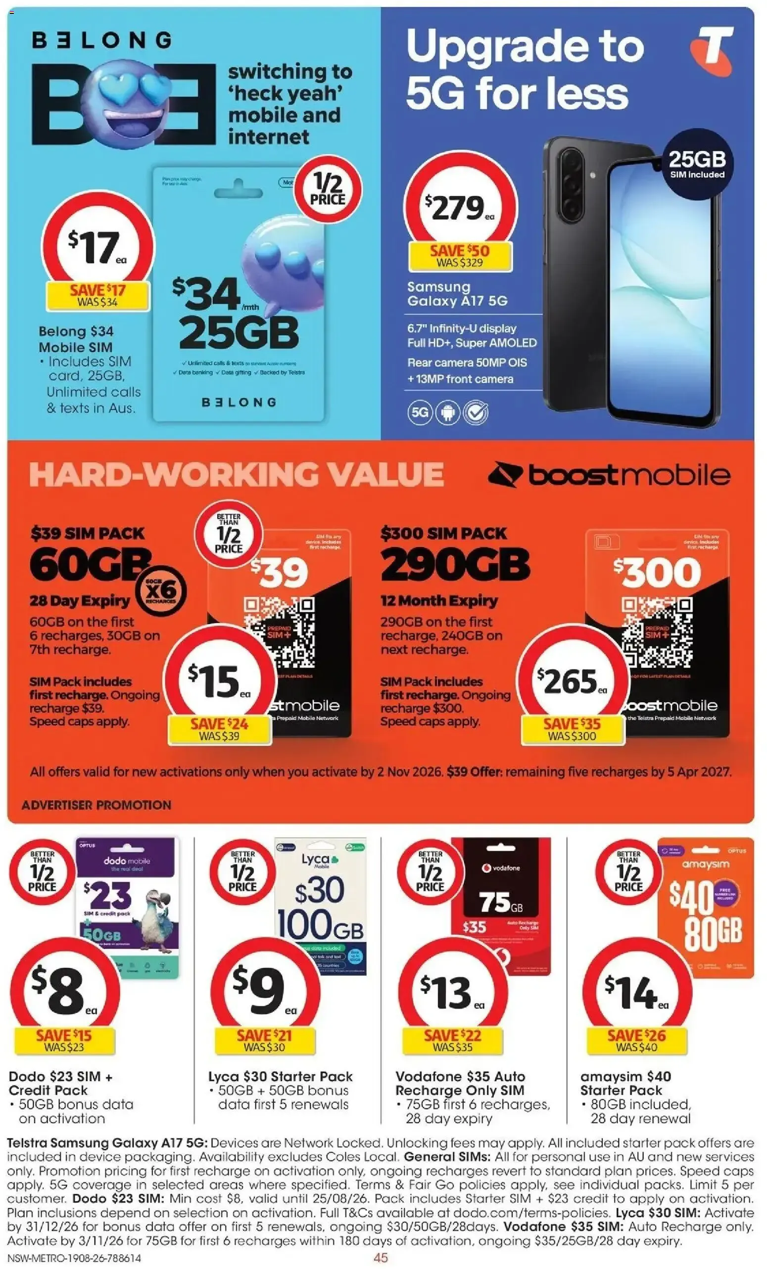 Coles catalogue valid from 19/08/2026 > Online Australia - Catalogue valid from 19 August to 25 August 2026 - page 45