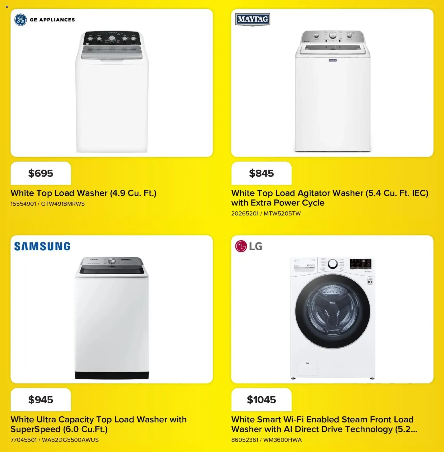 Leon's - BBFL appliances from Sep 3, 2026 > weekly specials & deals from September 3 to September 9 2026 - flyer page 9