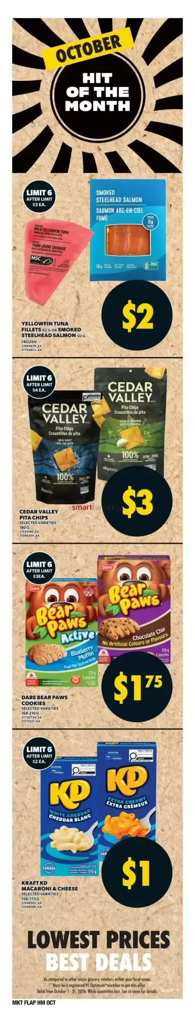 Valu-mart flyer week 40 from October 1 to October 7 2026 - flyer page 5