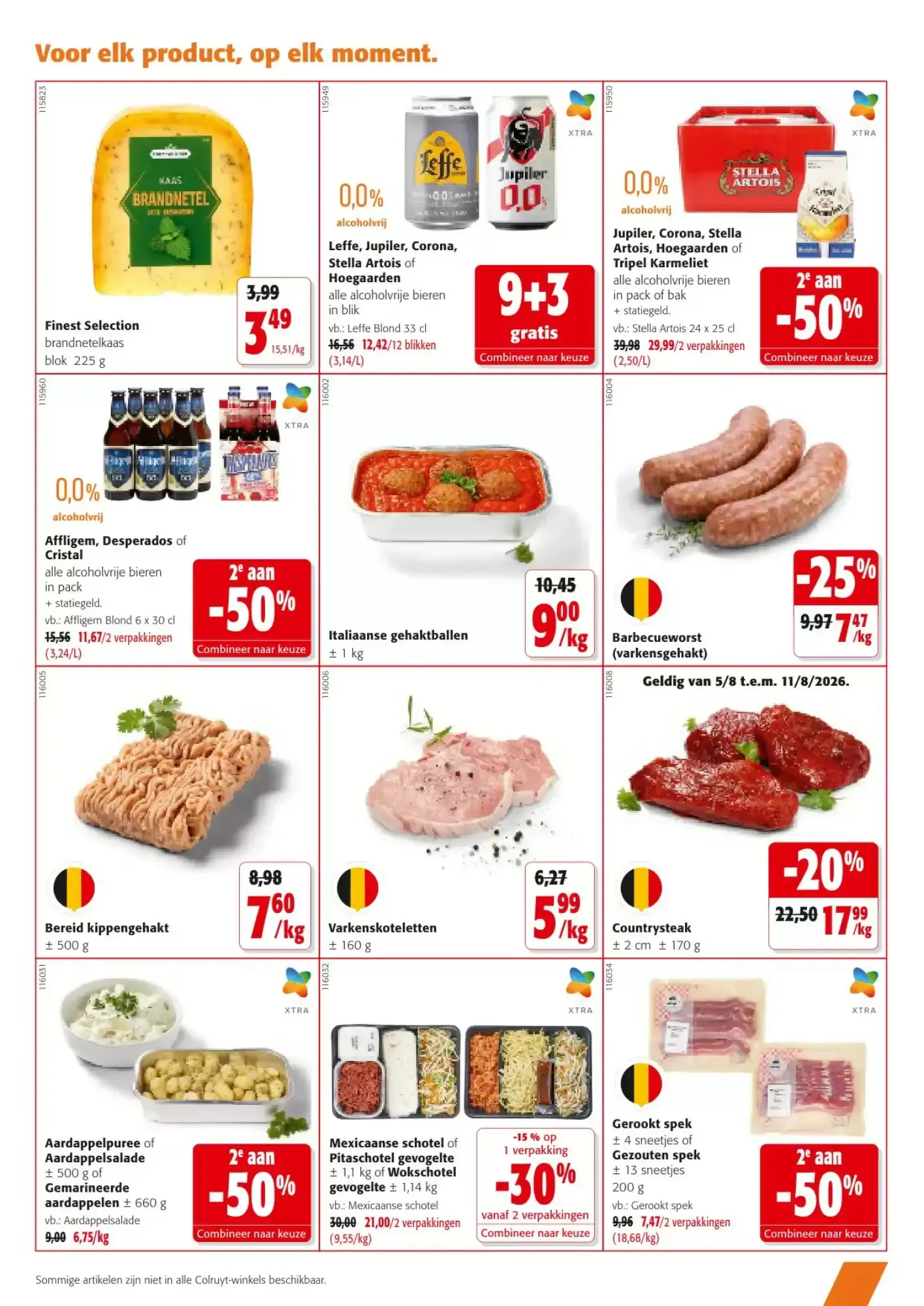 Colruyt - Alle acties van 29 juli tot 11 augustus 2026 - folder pagina 15