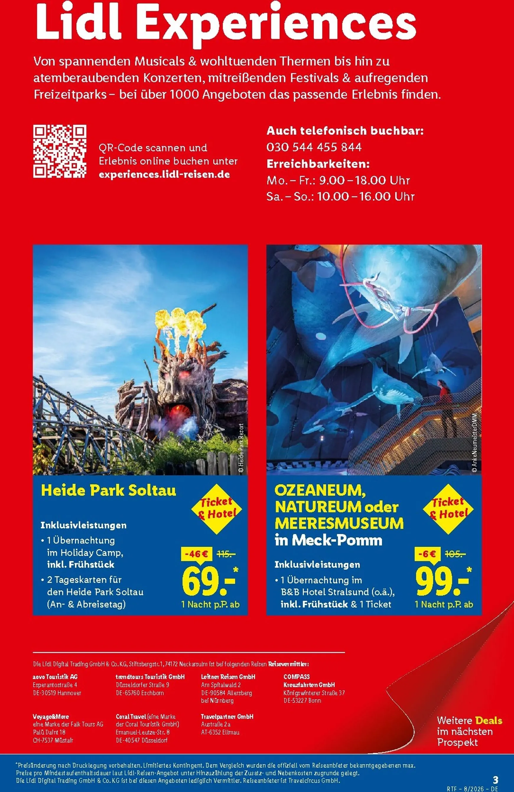 Lidl Kultur erleben & Sonne tanken von 12. August bis 15. September 2026 - Prospekt seite 3