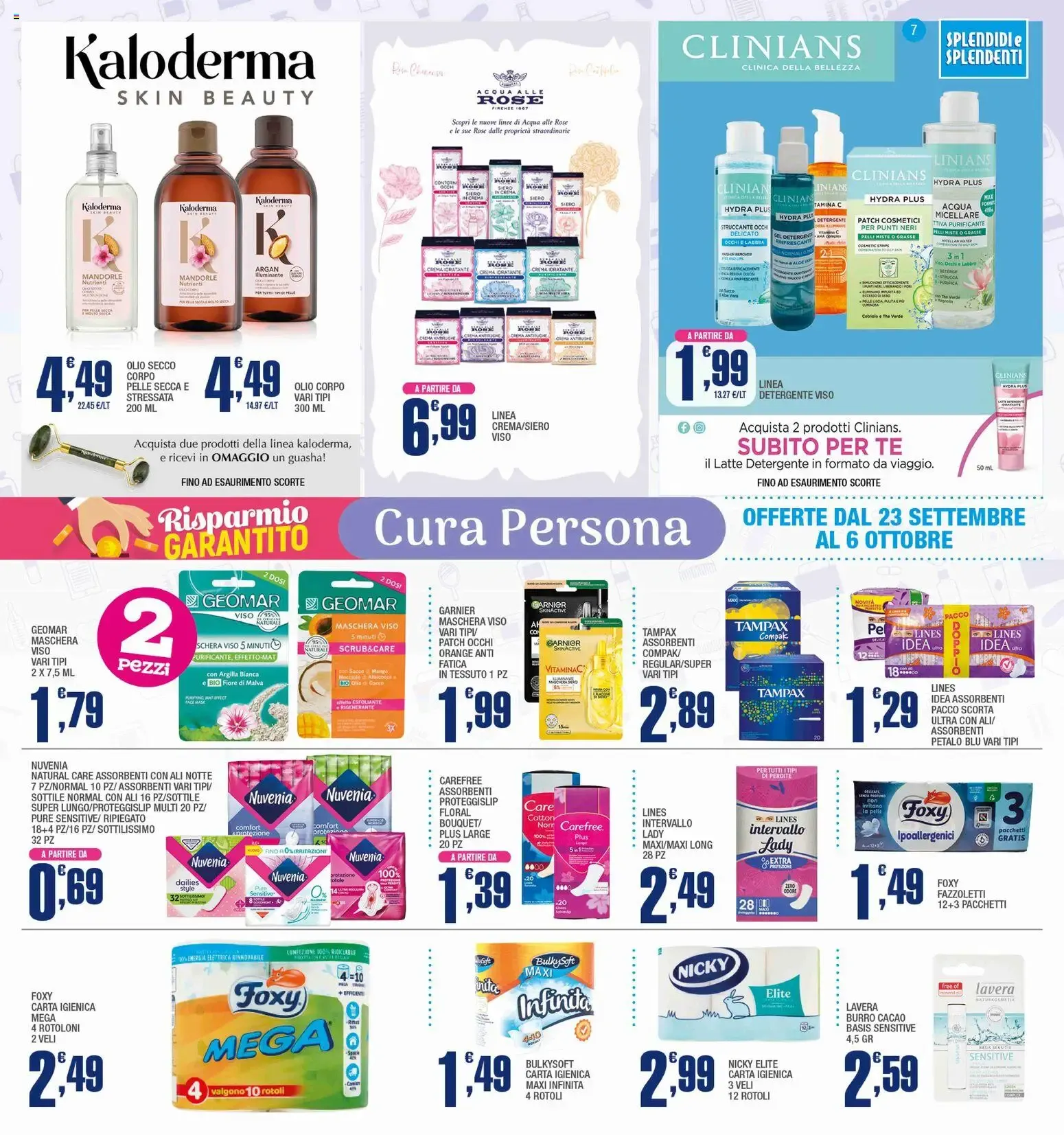 Splendidi e Splendenti volantino dal 23/09/2026 - online Offerte da 23 settembre a 6 ottobre di 2026 - Pagina del volantino 7