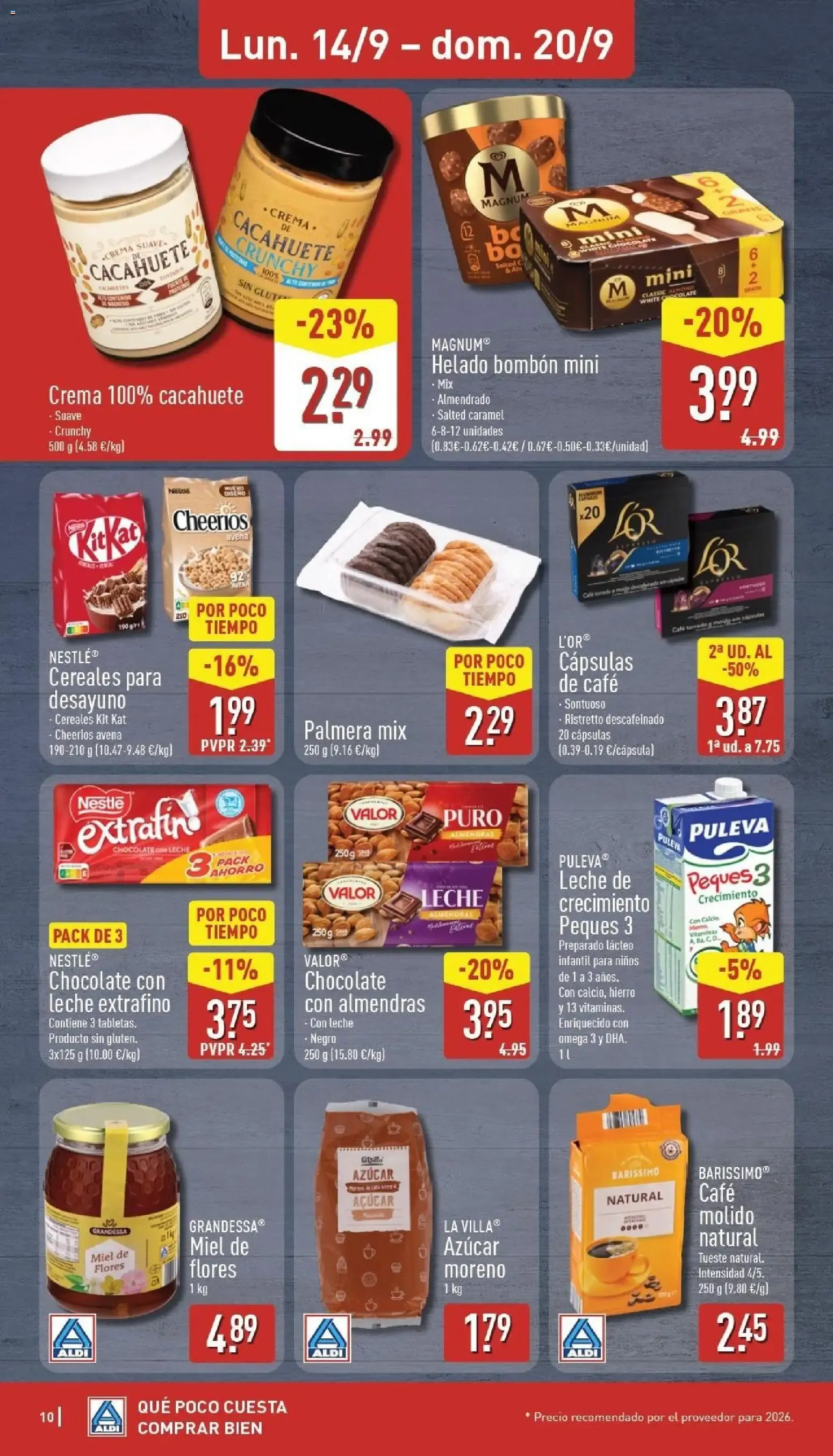 Catálogo de Aldi: Qué poco cuesta comprar bien 14 de septiembre al 20 de septiembre 2026 - Página 10