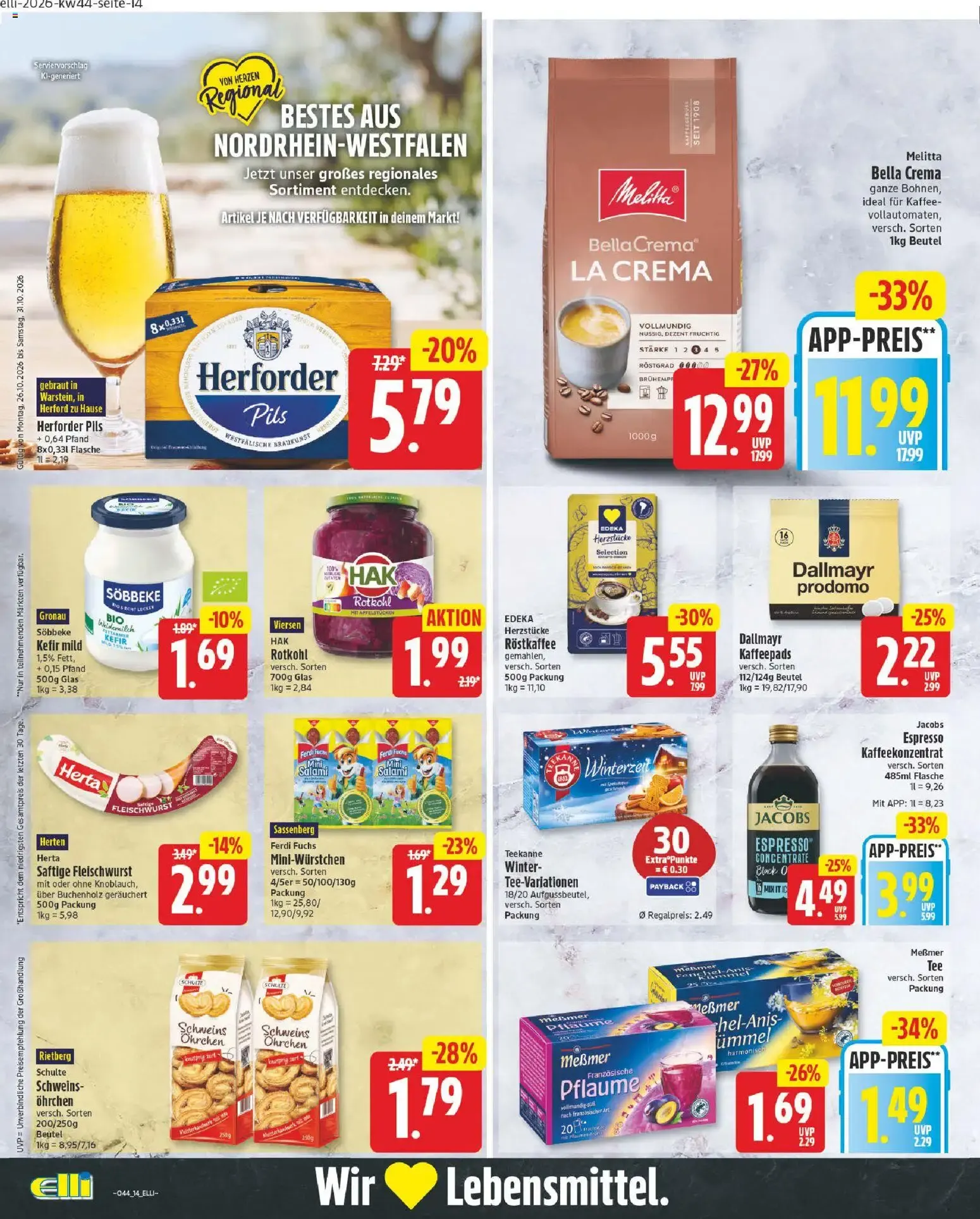 Elli Markt Prospekt vom 26.10.2026 – Angebote online von 26. Oktober bis 31. Oktober 2026 - Prospekt seite 14