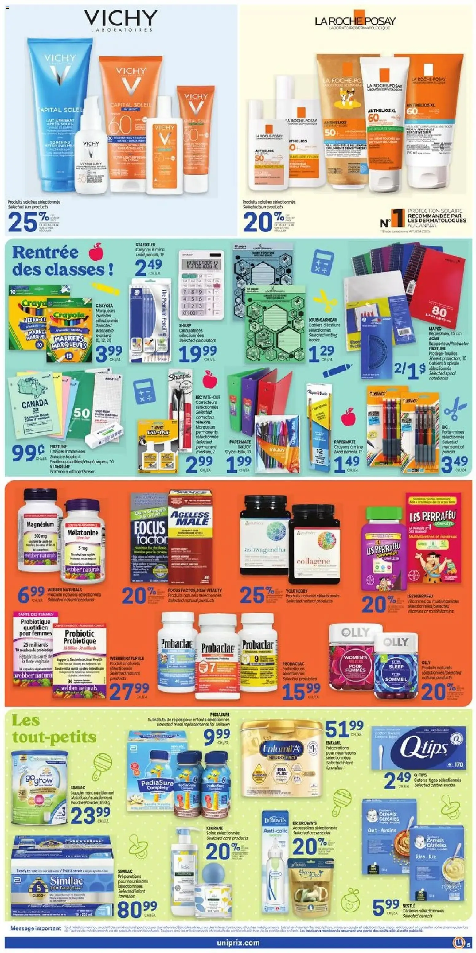 Uniprix weekly flyer / circulaire from Jul 16, 2026 > weekly specials & deals from July 16 to July 22 2026 - flyer page 6