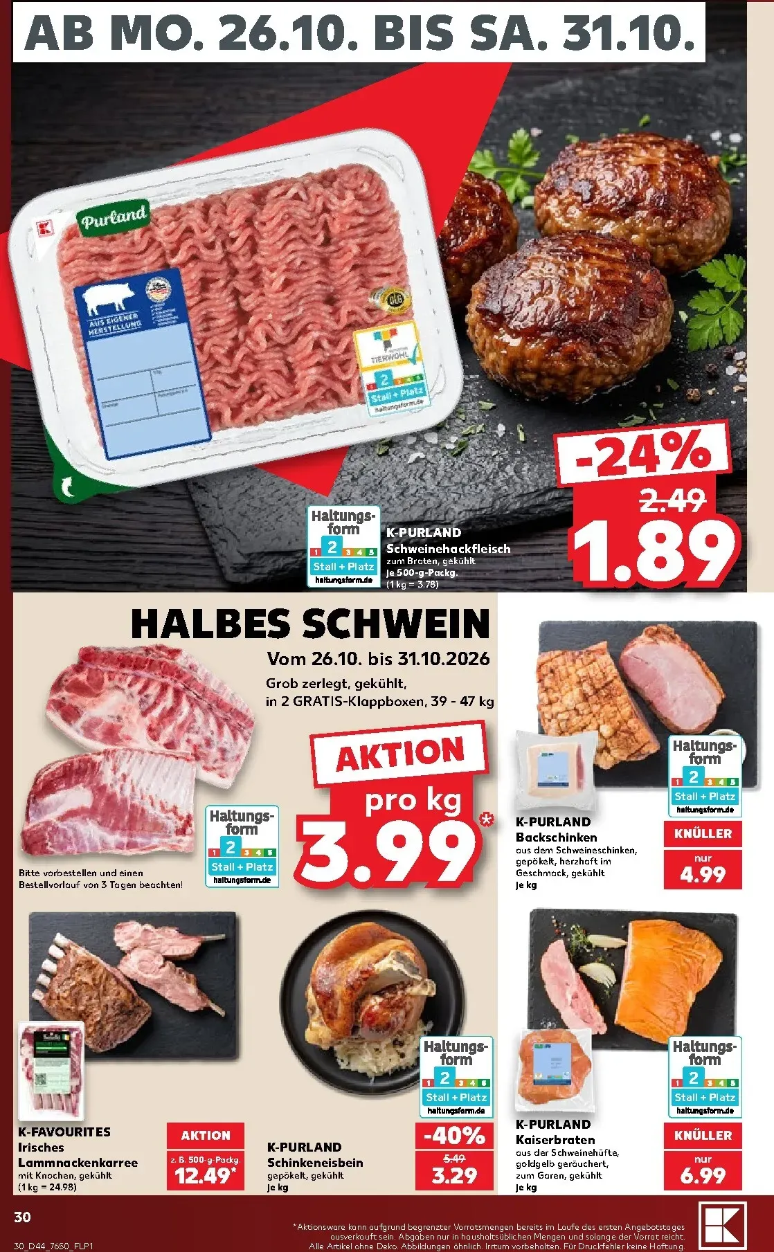 DEUTSCHLANDS BESTE PREISE von 26. Oktober bis 31. Oktober 2026 - Prospekt seite 31