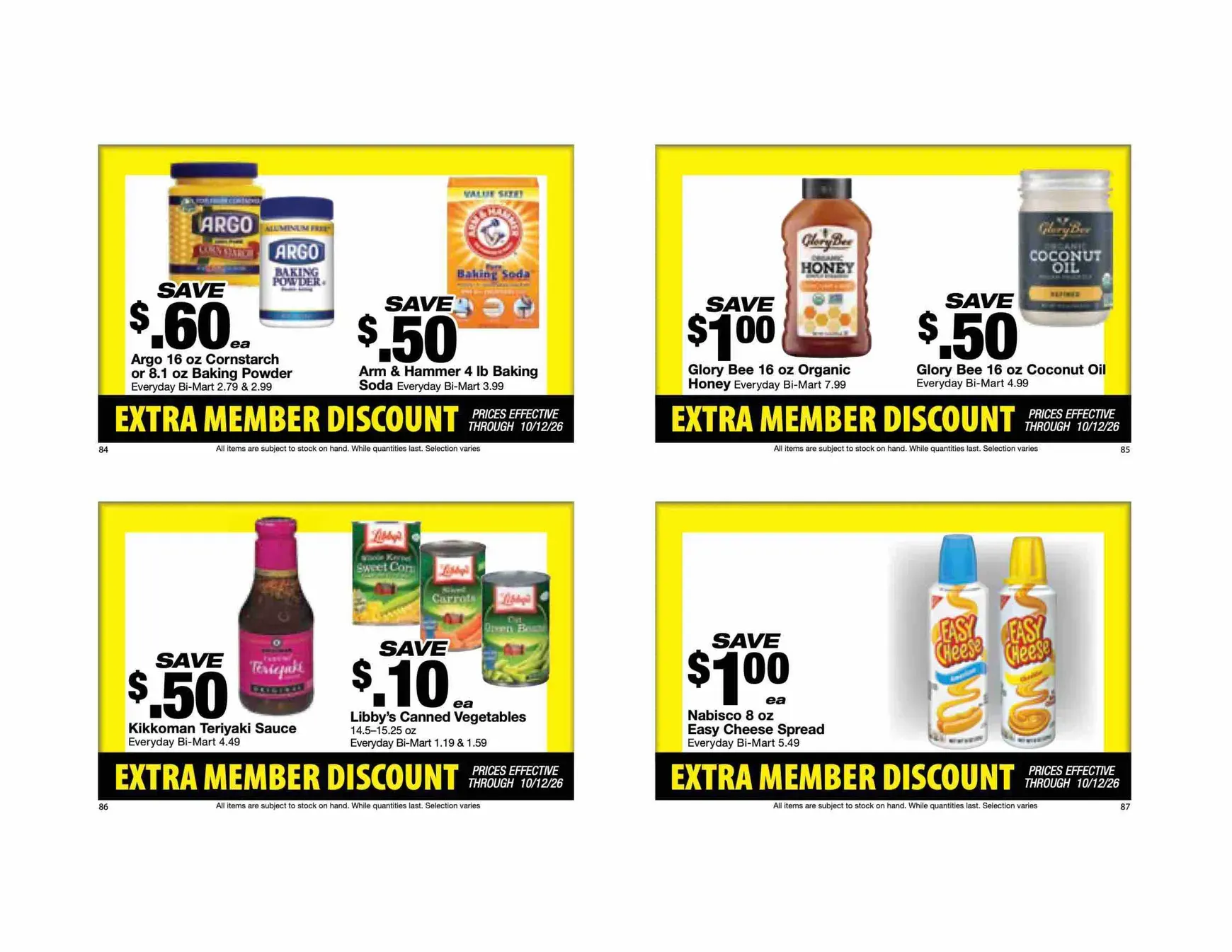 Weekly ad Future Bi-Mart - Extra member discount flyer valid from Thursday 10/01/2026 to Monday 10/12/2026 from October 1 to October 12 2026 - Page 23