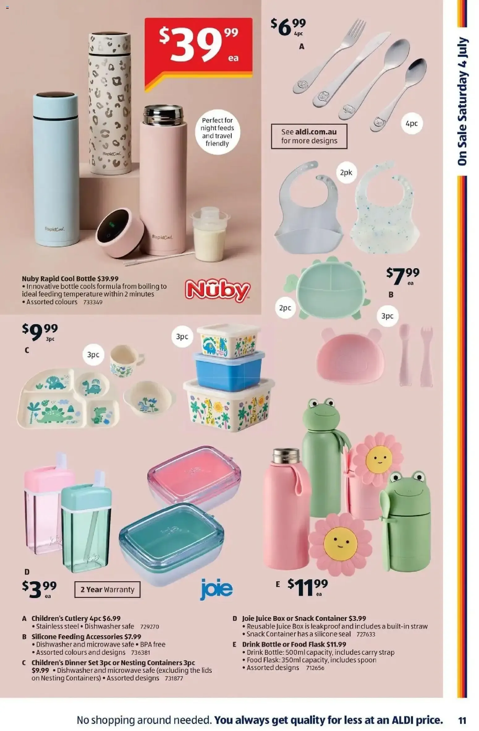 Aldi SpecialBuys: Baby bonanza - Catalogue valid from 1 July to 14 July 2026 - page 11