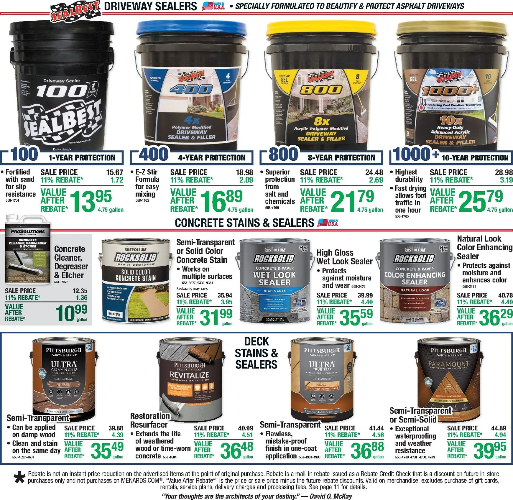 Weekly promotion Menards Labor Day Sale - 11% Rebate spanning from August 27 to September 7 2026 - Page 5 for Catalogue 365