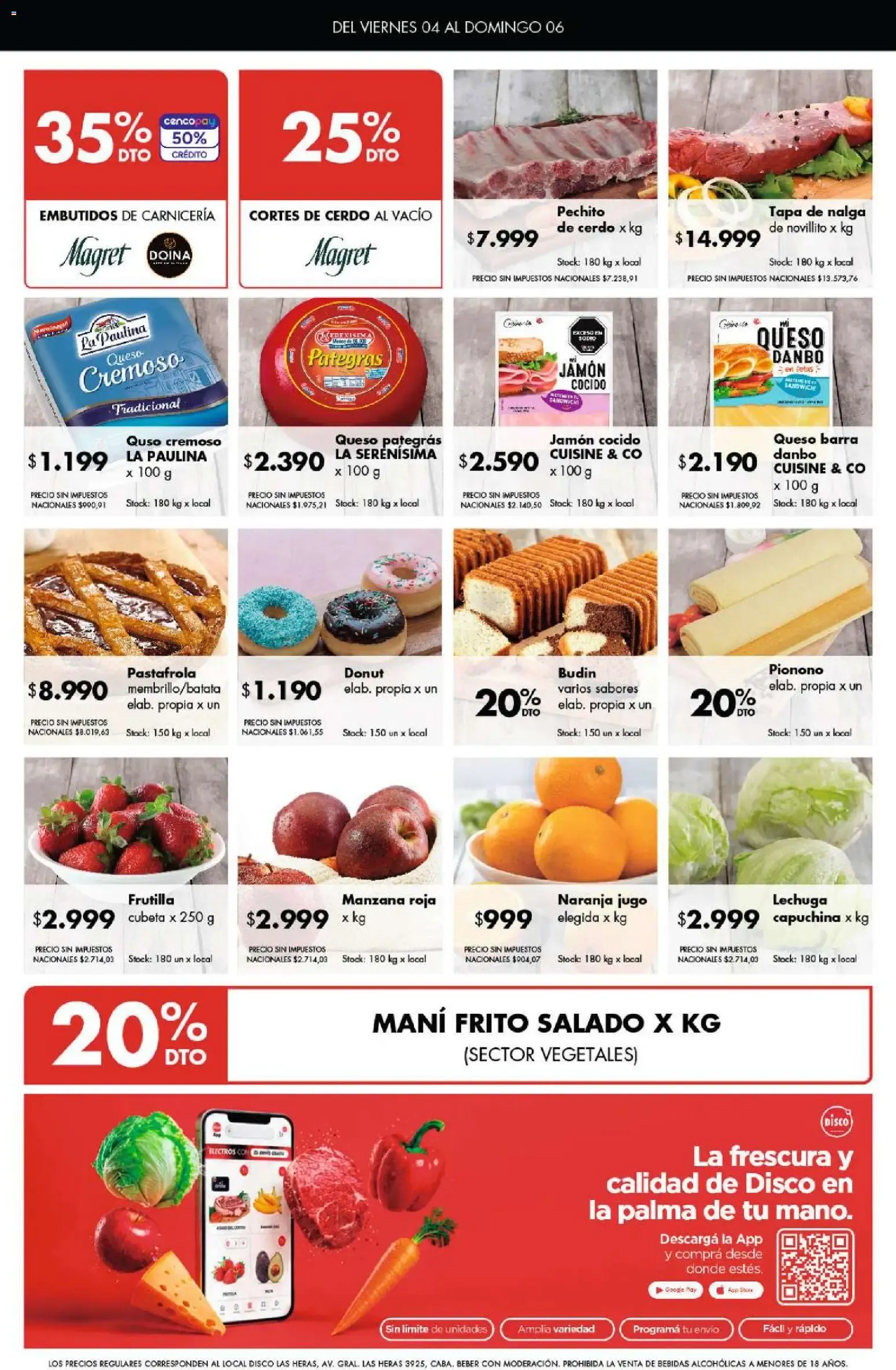 Ofertas de Disco - Ofertas | Córdoba del 04/09/2026 - 06/09/2026 4 de septiembre al 6 de septiembre 2026 - Página 8 del catálogo