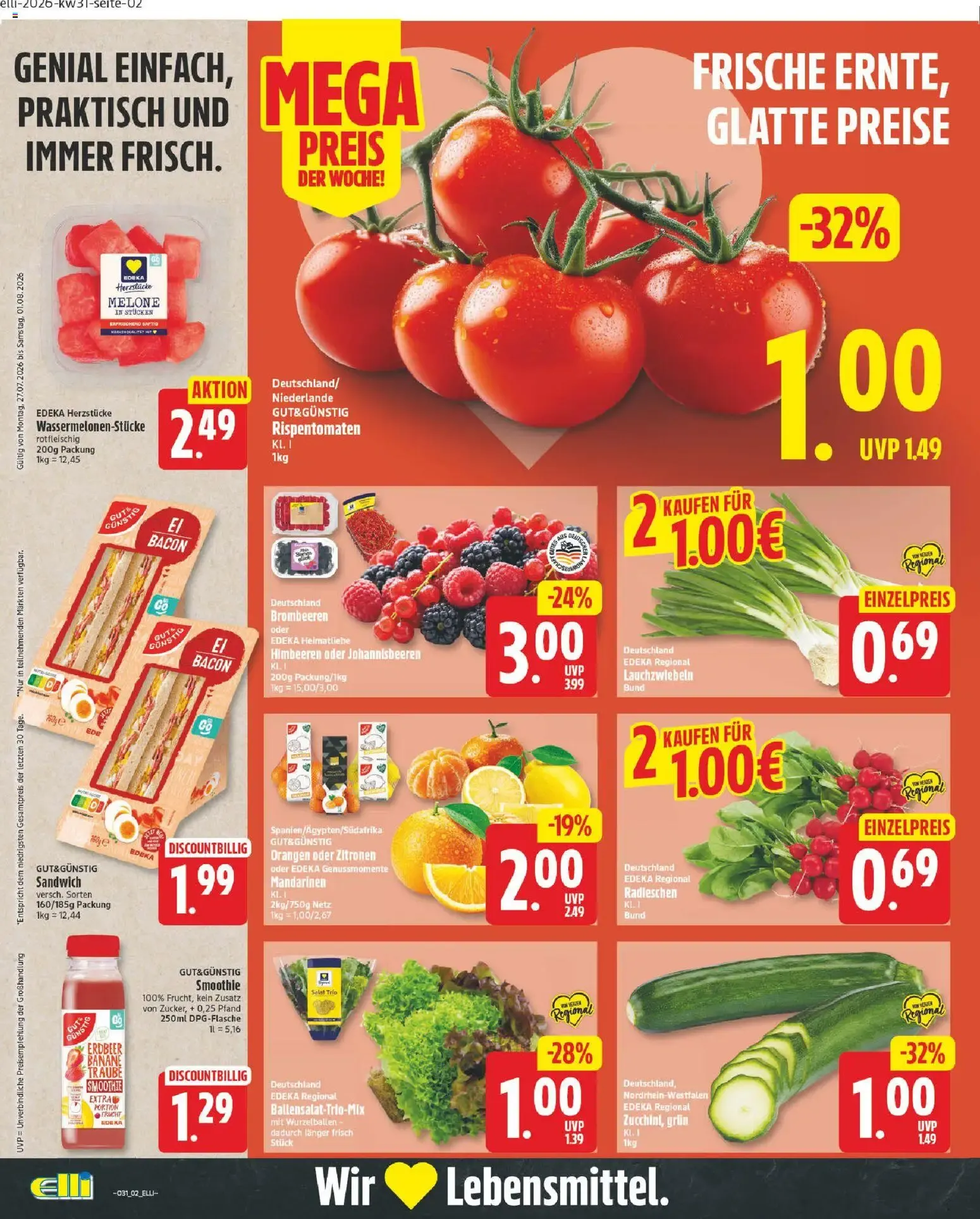 Elli Markt Prospekt vom 27.07.2026 – Angebote online von 27. Juli bis 1. August 2026 - Prospekt seite 6