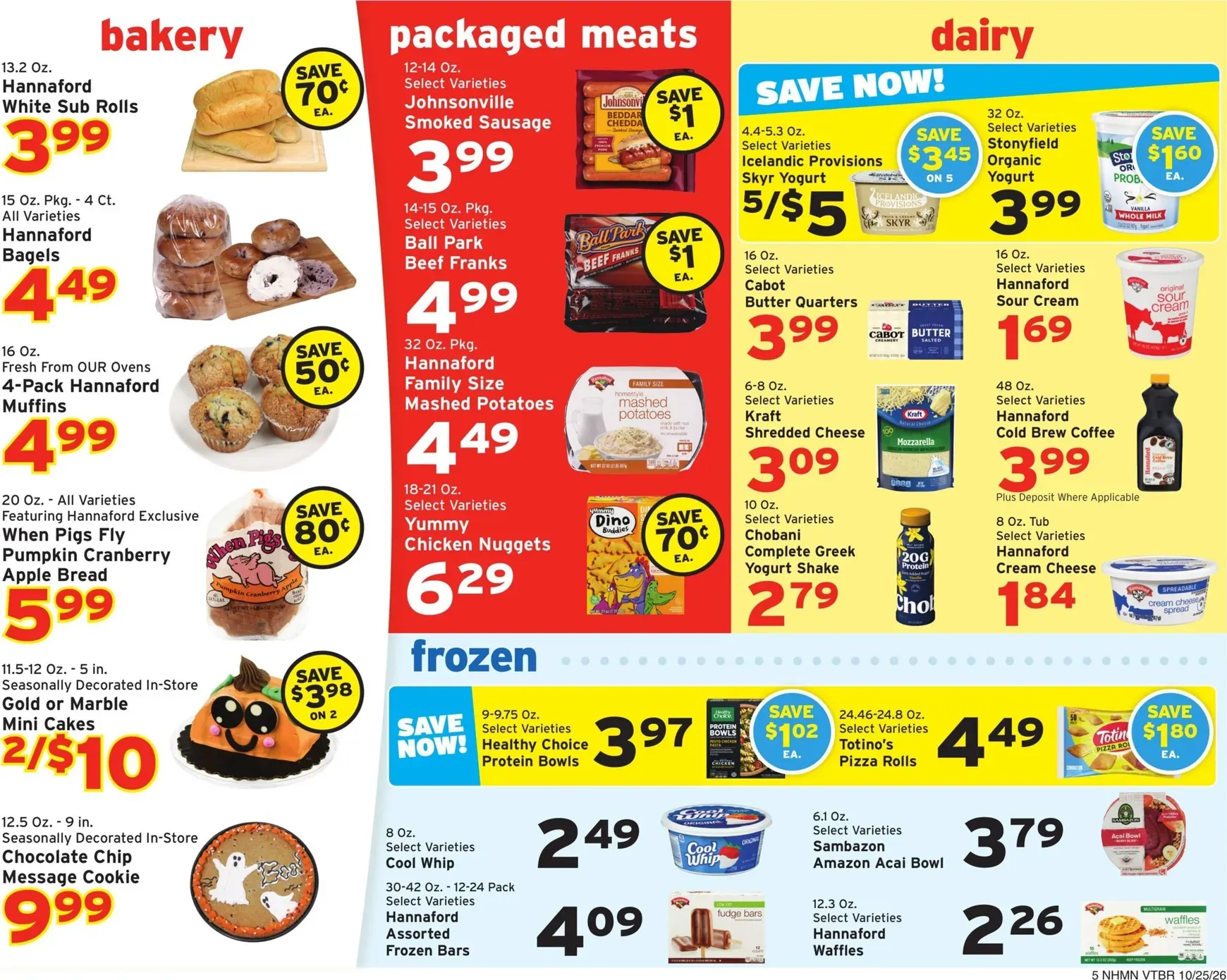 Weekly ad Hannaford Value that adds up. Fall into great prices. from October 25 to October 31 2026 - Page 5