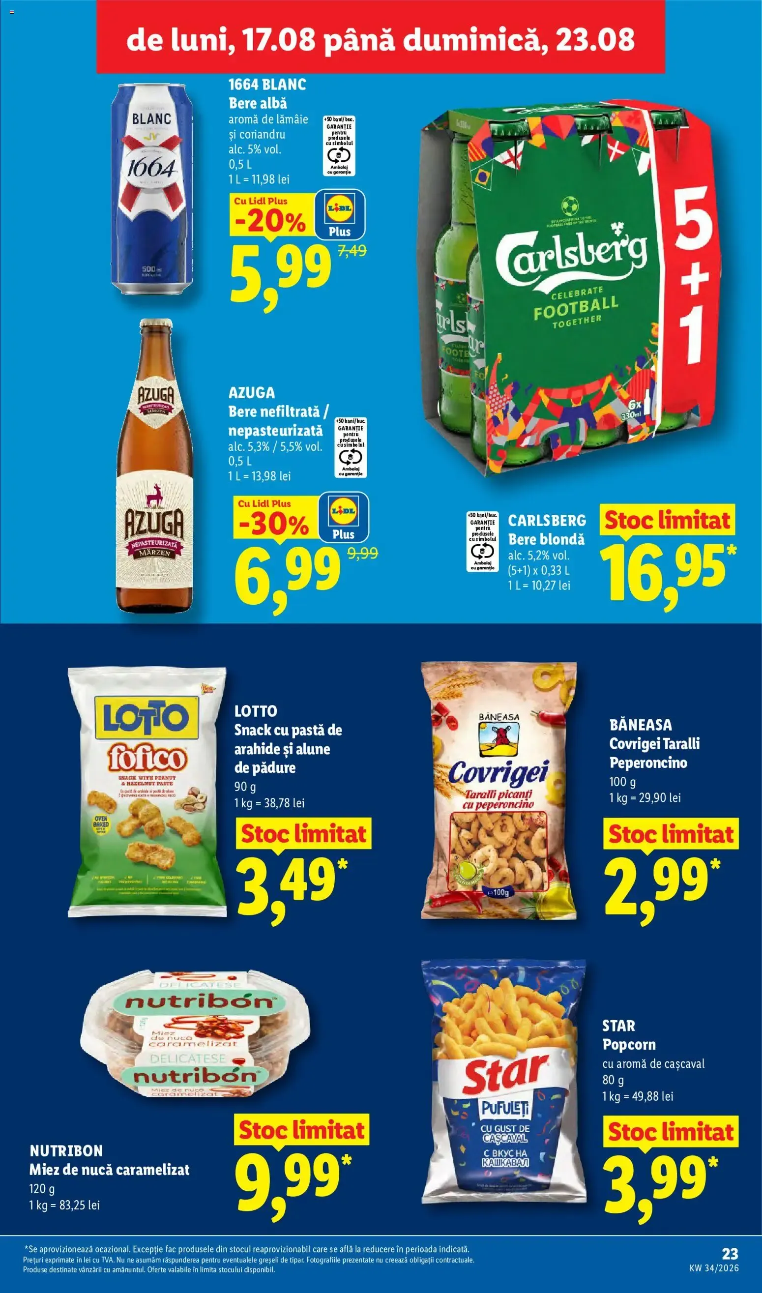 Catalog Catalog LIDL 17.08.2026 - Oferta și Revista online de la 17 august până la 23 august 2026 - Revista Pagina 23
