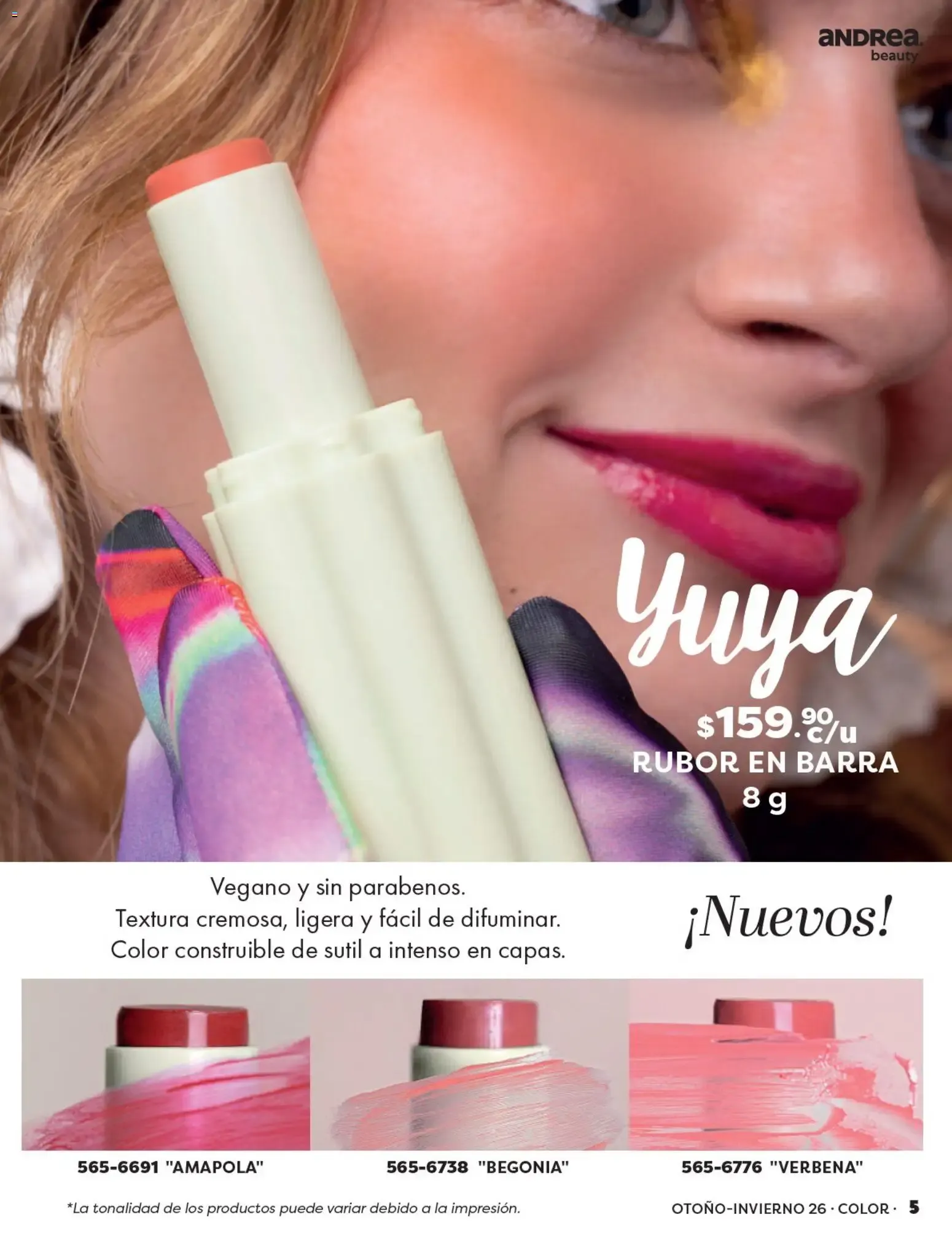 Catálogo de Andrea catálogo Beauty 2026 - Catálogos en línea de 23/08 - 30/01 23 de agosto al 30 de enero 2027 - Pagina 5