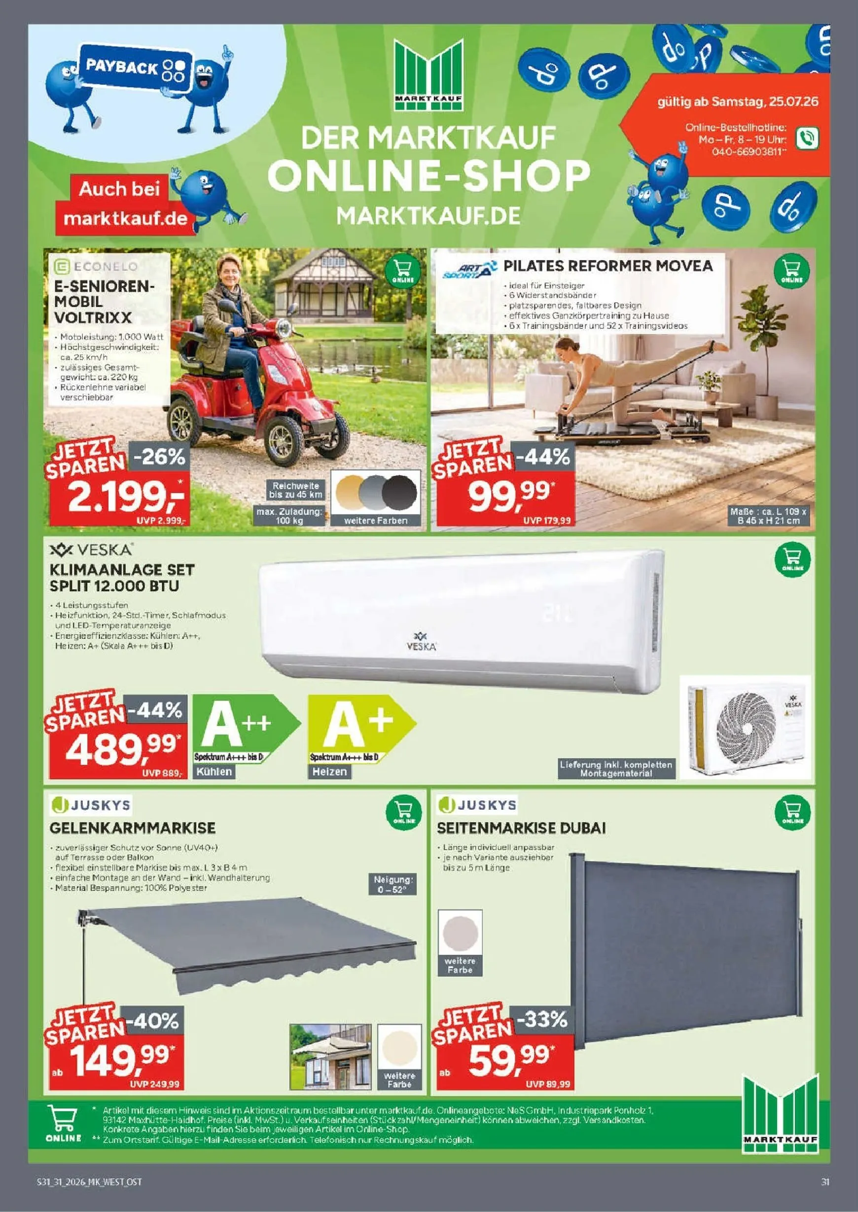 Marktkauf Prospekt nächste Woche – von Montag 27.07.2026 bis Samstag 01.08.2026 von 27. Juli bis 1. August 2026 - Prospekt seite 31