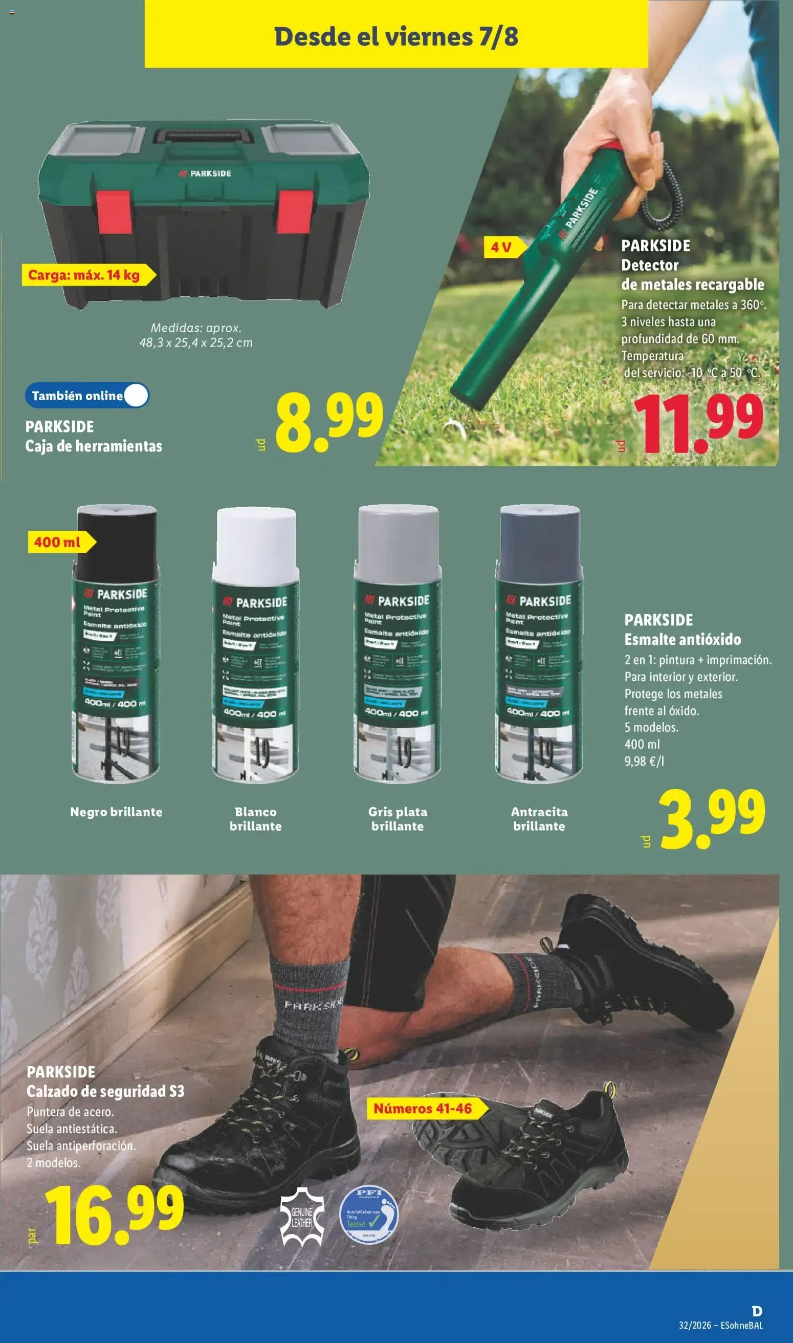 Catálogo de Lidl folleto de bazar del 03/08/2026 | Ofertas 3 de agosto al 9 de agosto 2026 - Página 25