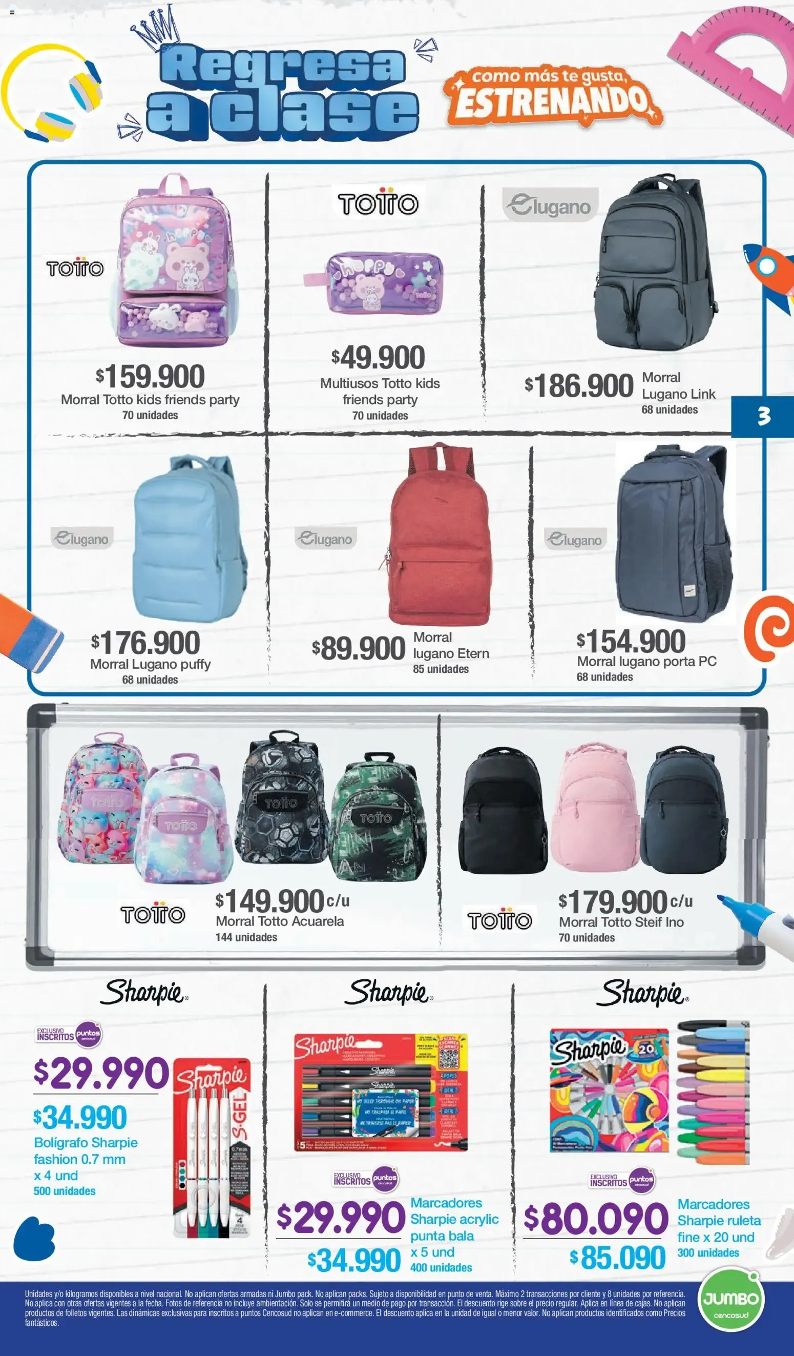 Catalogo de Jumbo Regresa a clase desde el 25/07/2026 > Revistas Agosto 25 de julio al 31 de agosto 2026 - Pag 3
