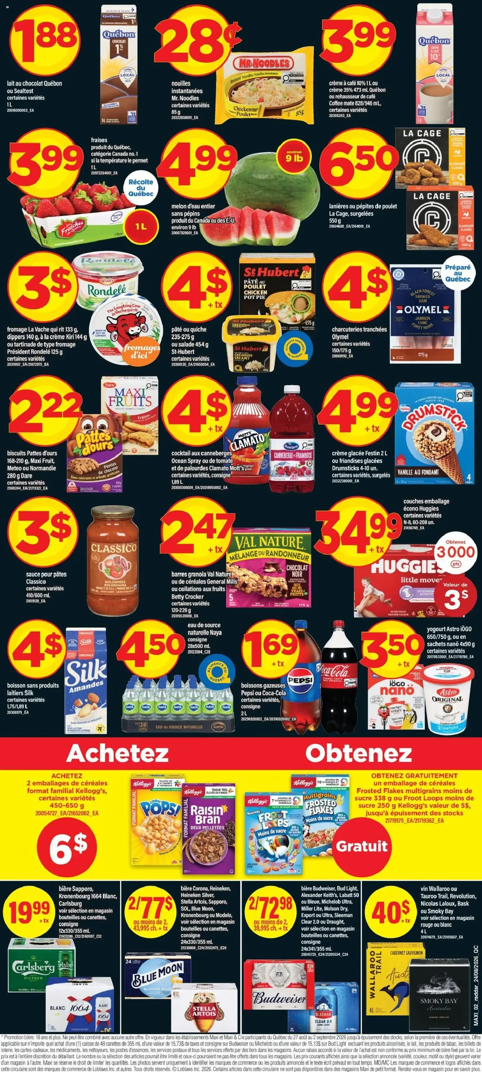 Maxi: Fou Raide - Du jeudi 27 août au mercredi 2 septembre 2026 from August 27 to September 2 2026 - flyer page 2