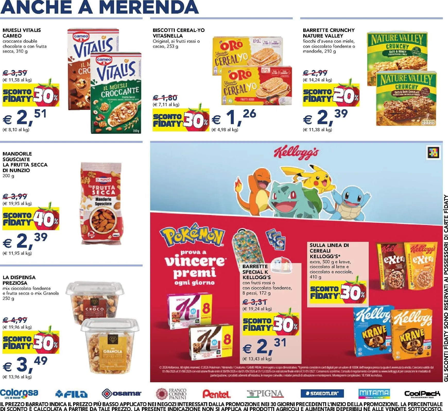 Volantino attuale di Esselunga - Scuola e Colazione valido dal lunedì 24/08/2026 al mercoledì 09/09/2026 da 24 agosto a 9 settembre di 2026 - Pagina del volantino 19
