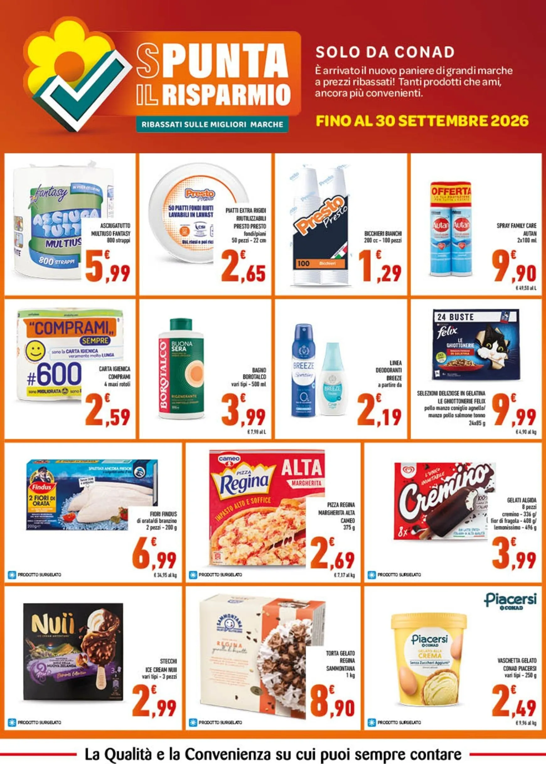 Spunta il risparmio da Conad da 1 settembre a 30 settembre di 2026 - Pagina del volantino 7
