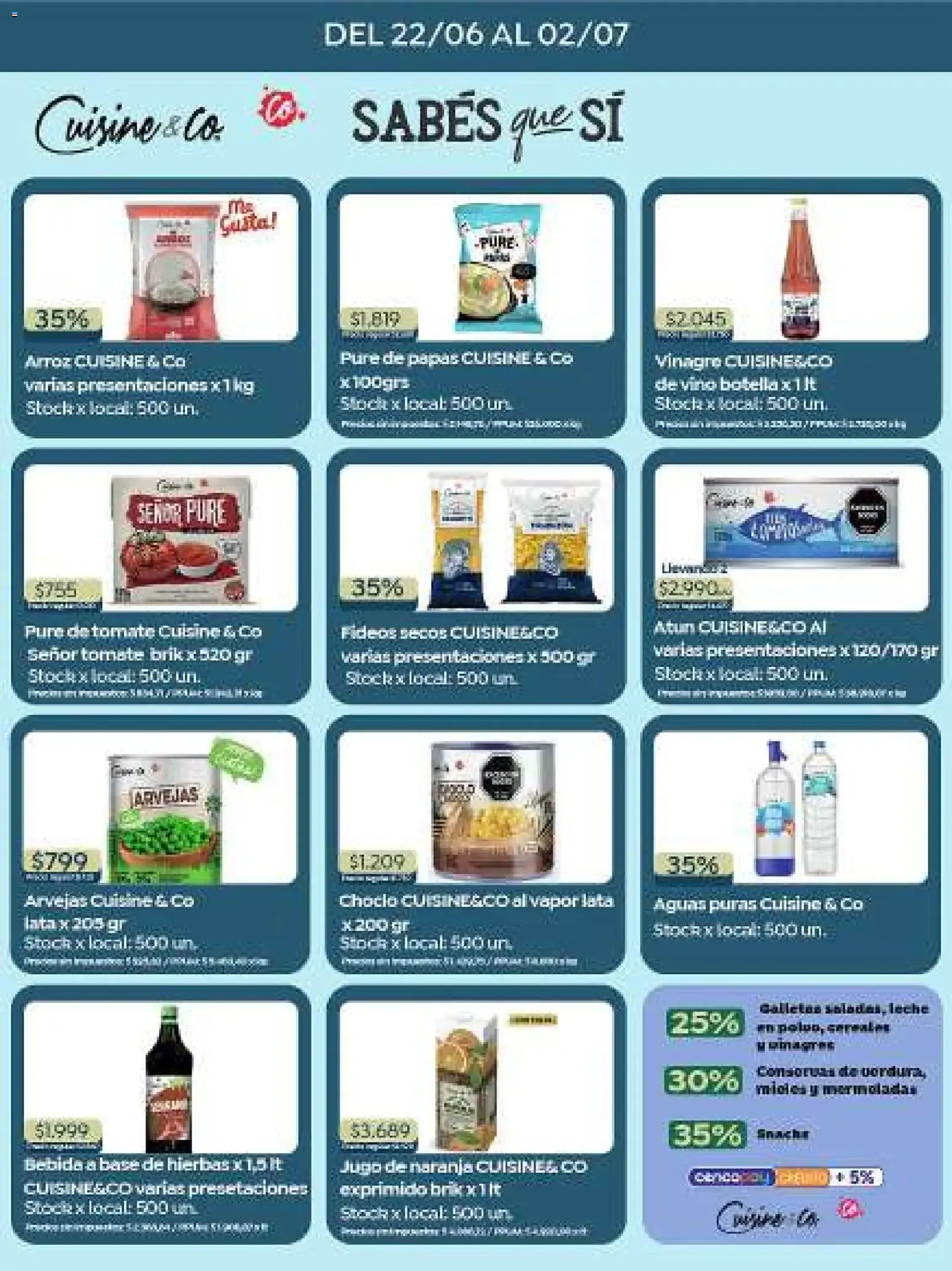 Ofertas de Cuisine & Co SABES que SÍ 22 de junio al 2 de julio 2026 - Página 4 del catálogo