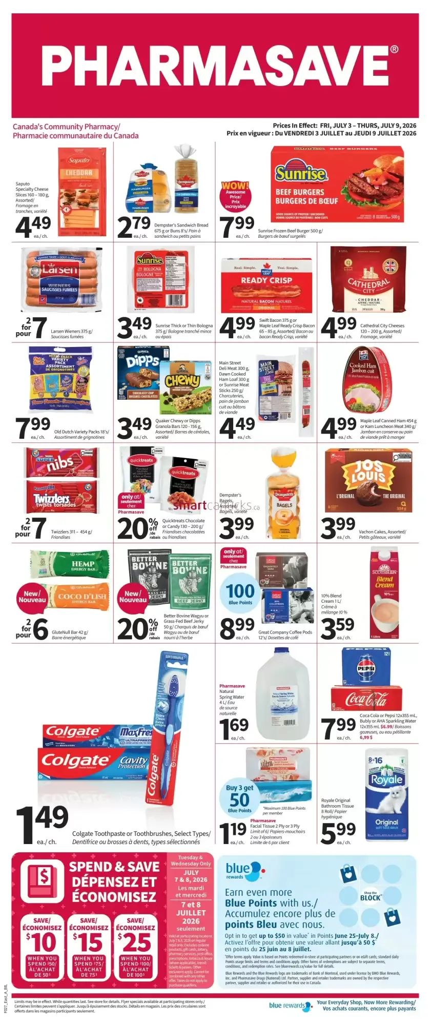 Pharmasave flyer week 27 from July 3 to July 9 2026 - flyer page 1