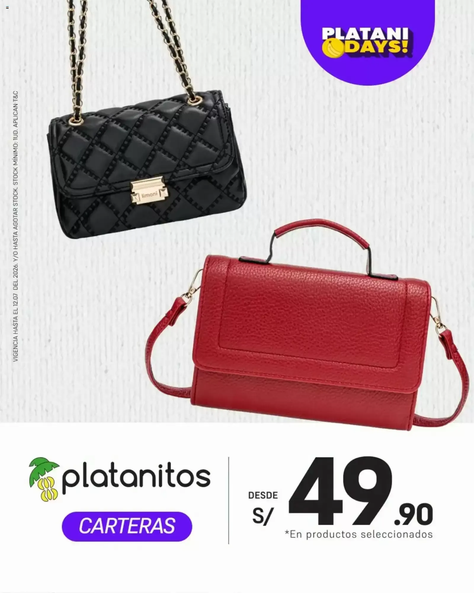 Catalogo de Platanitos Carteras 6 de julio al 12 de julio 2026 - Pag 1