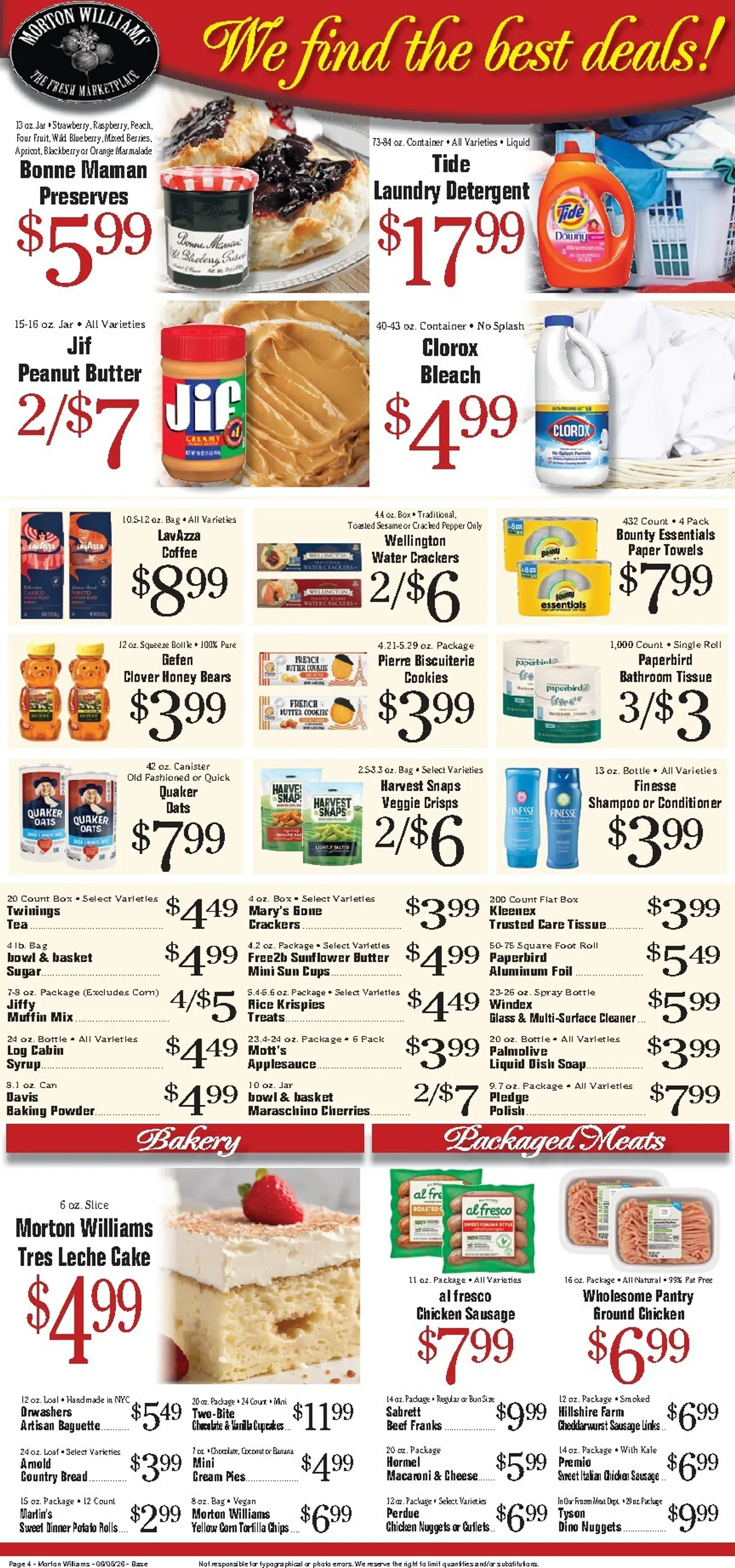 Weekly ad Current Morton Williams - Bronx leaflet valid from Friday 06/05/2026 to Thursday 06/11/2026 from June 5 to June 11 2026 - Page 4