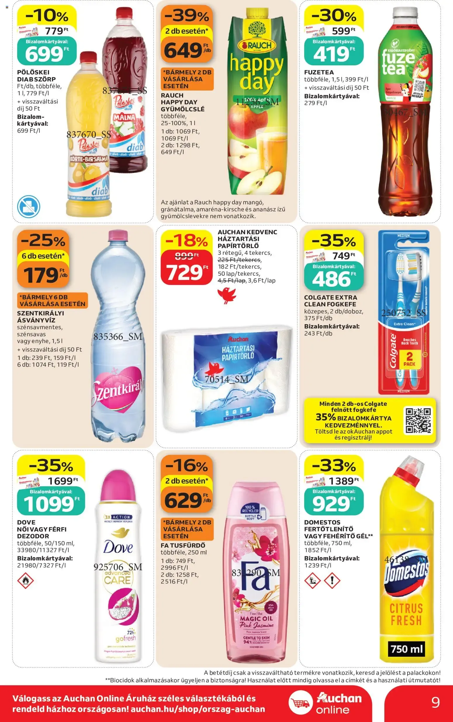Katalógus Auchan Szupermarket szeptember 17.-tól szeptember 23.-ig 2026. - Oldal 9
