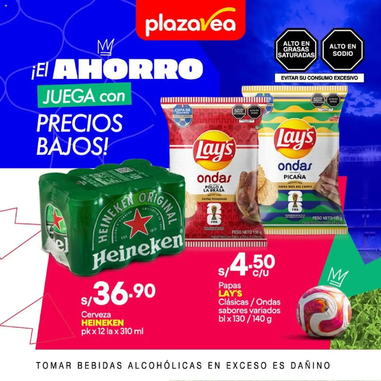 Catalogo de Catálogo Plaza Vea - Díptico Final Fiesta del Fútbol online del 13/07/2026 13 de julio al 19 de julio 2026 - Pag 1