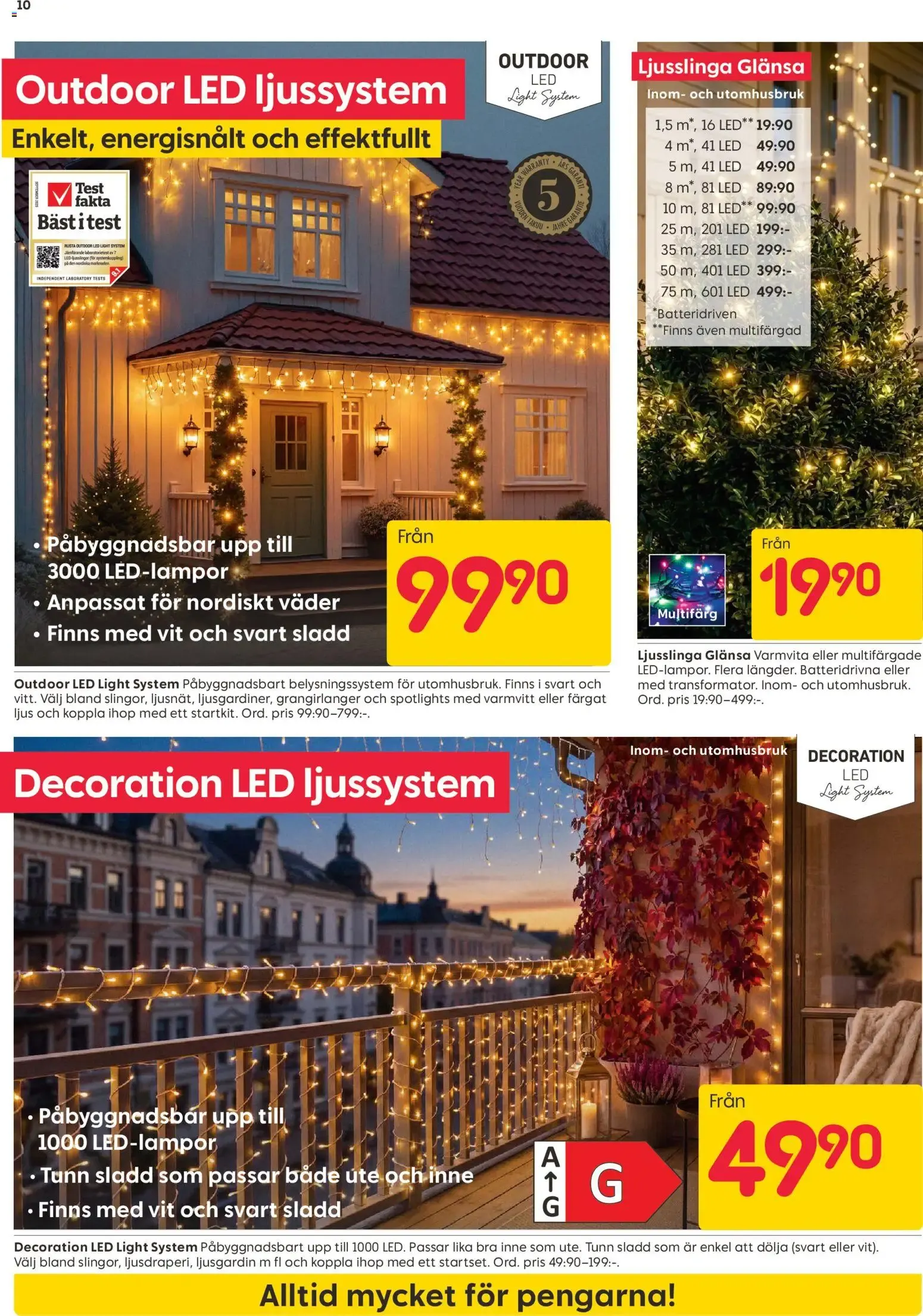 Rusta erbjudanden från 05/10/2026 - 11/10/2026 > Reklamblad nuvarande rabatter från 5 oktober till 11 oktober 2026 - Reklamblad sidor 10